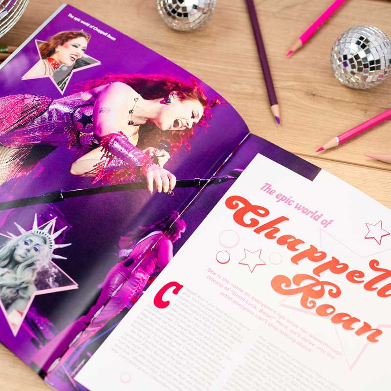 Chappell Roan Coloring & Activity Book - bubblegum market