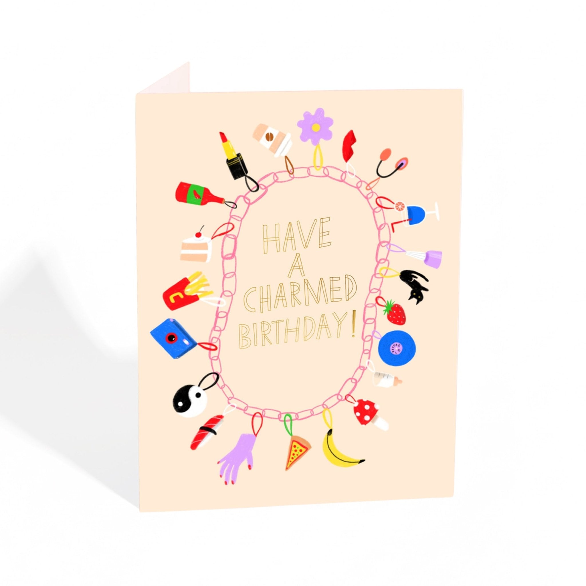 CHARMED BIRTHDAY Birthday Greeting Card - bubblegum market