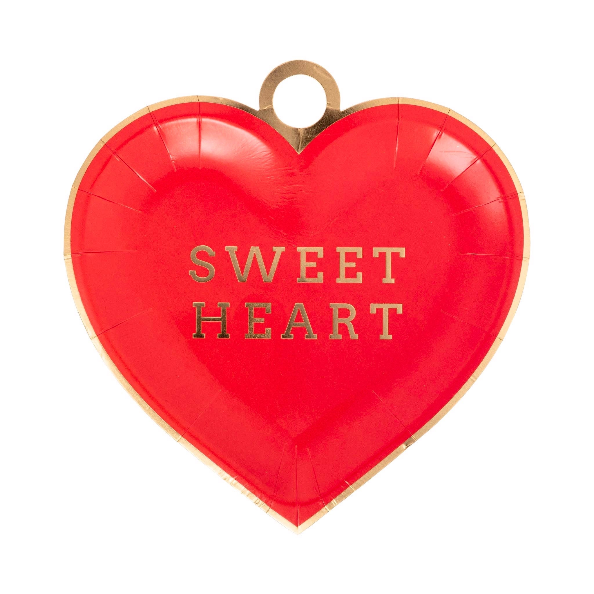CHARMED Sweet Heart Charm - Shaped Plates 8" - bubblegum market