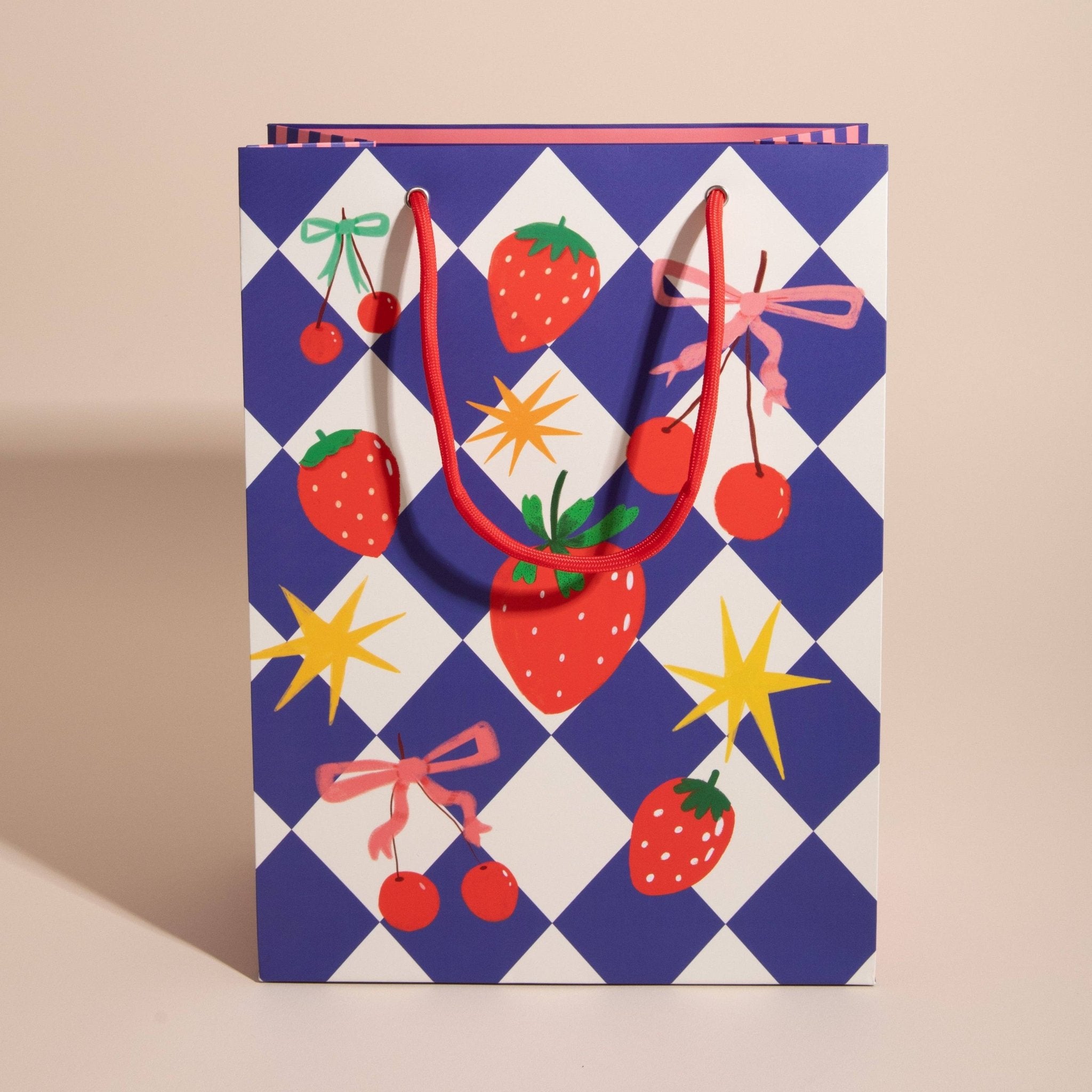 CHCHCHCHERRY Large Gift Bag - bubblegum market