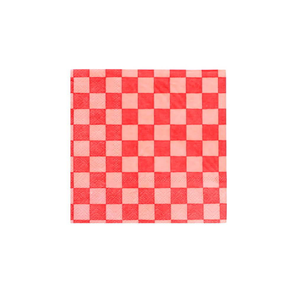 check-it-cherry-crush-pink-red-checkered-cocktail-napkins-jollity-co