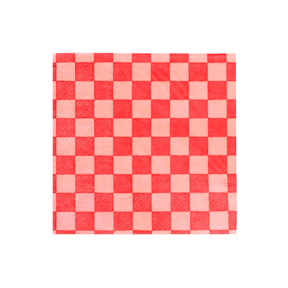 check-it-cherry-crush-pink-red-checkered-large-napkins-jollity-co