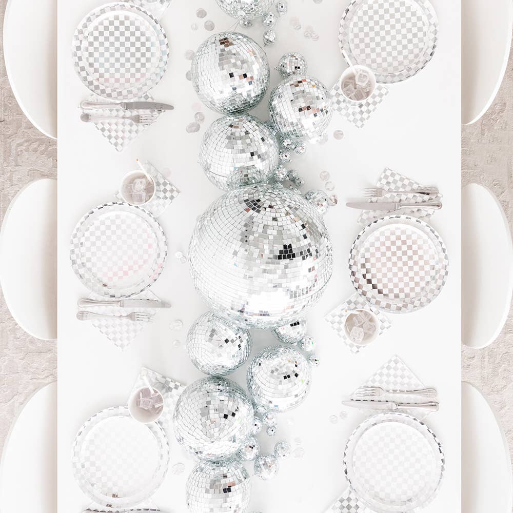 Check It! Dazzling Diamond Dessert Plates 8" - bubblegum market