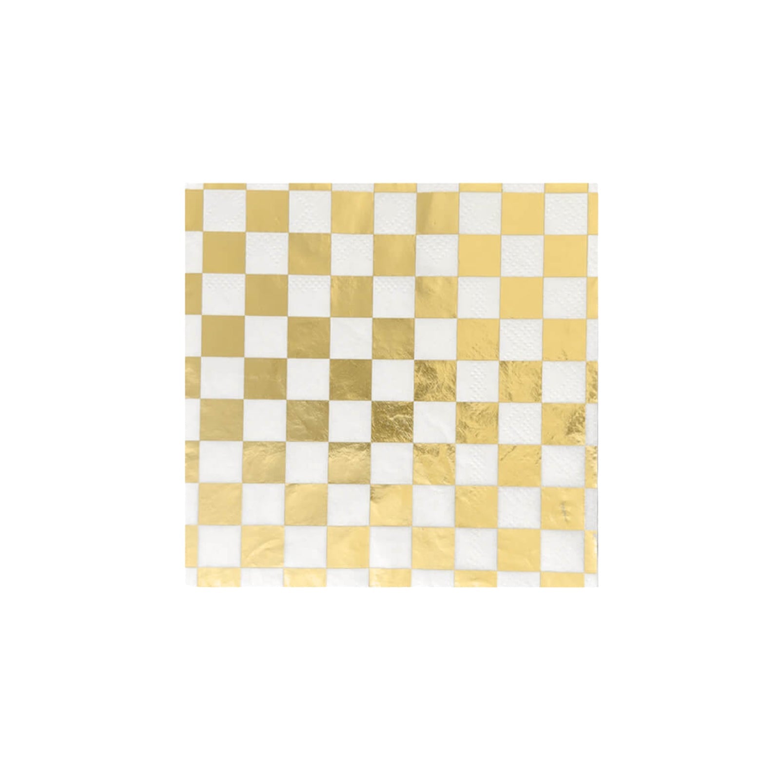 Check It! Gold Clash Cocktail Napkins - bubblegum market