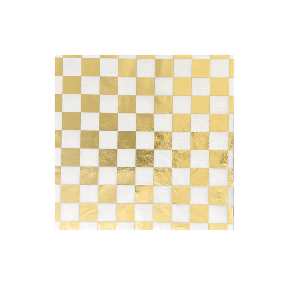 check-it-gold-clash-dinner-napkins-checkered