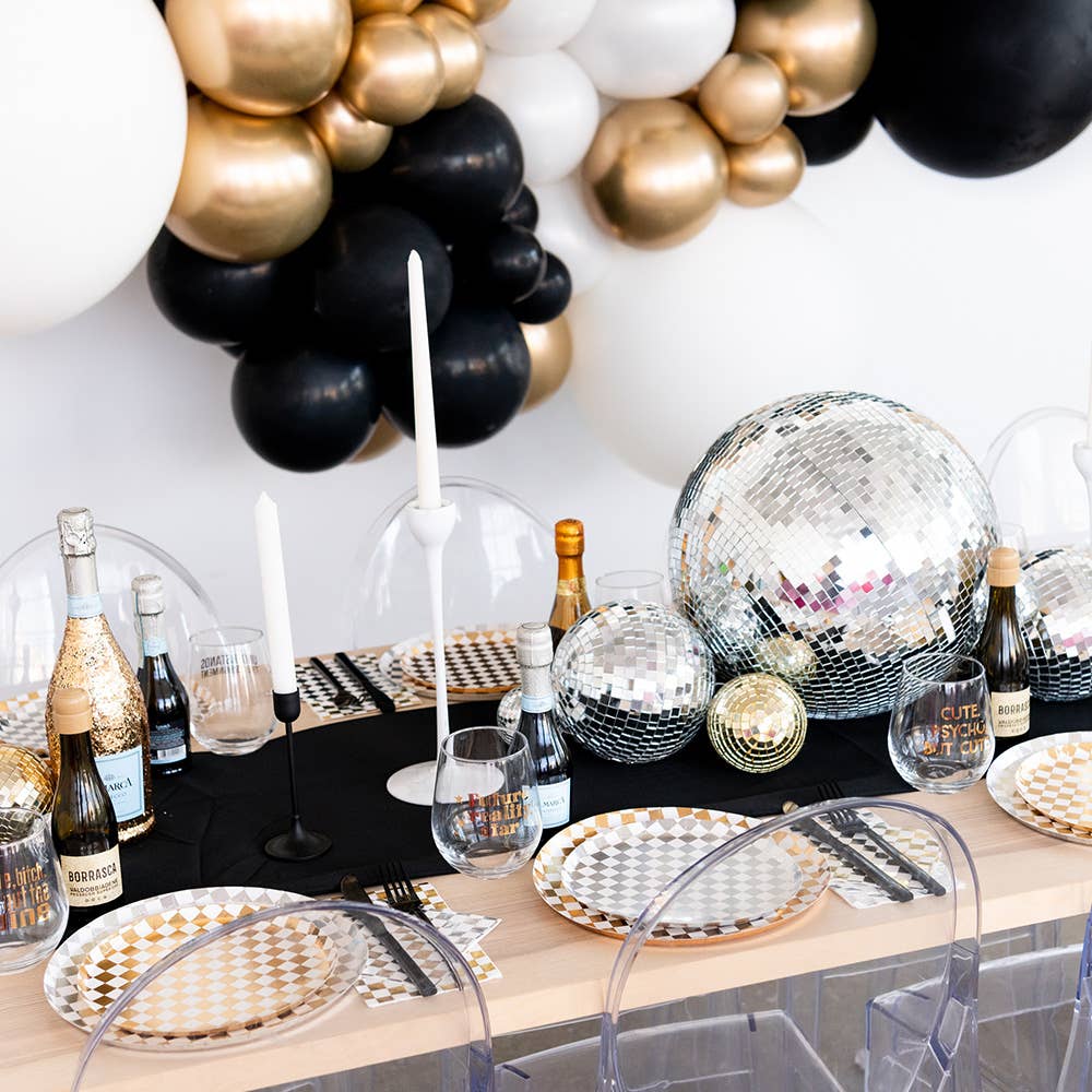 Check It! Gold Clash Large Napkins - bubblegum market