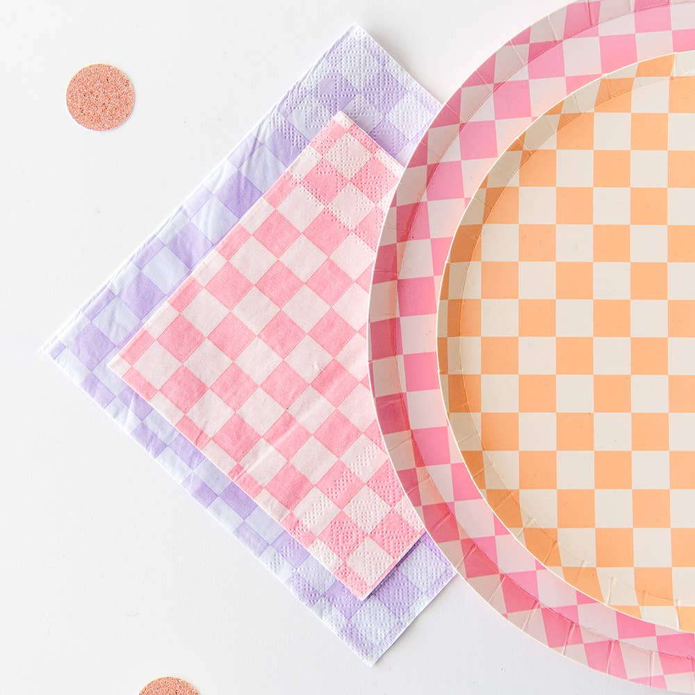 Check It! Peaches N’ Cream Dessert Plates 8" - bubblegum market
