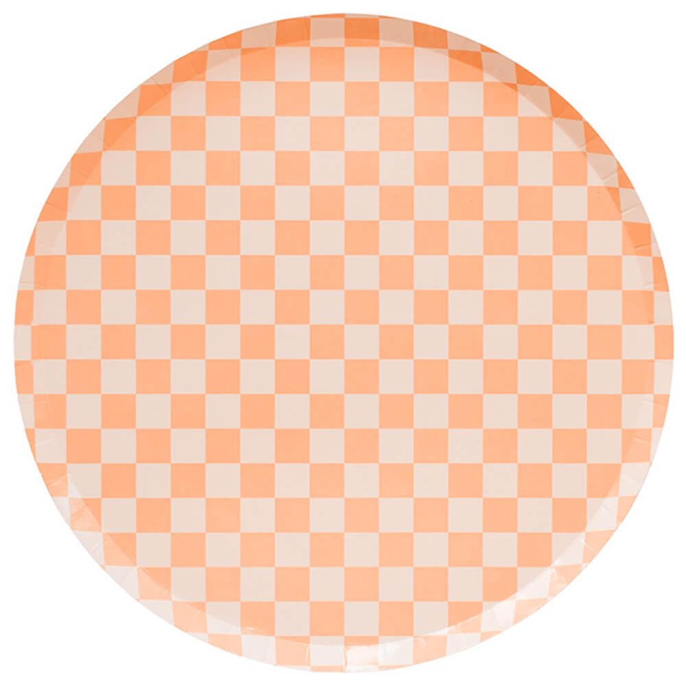 Check It! Peaches N’ Cream Dinner Plates 10" - bubblegum market