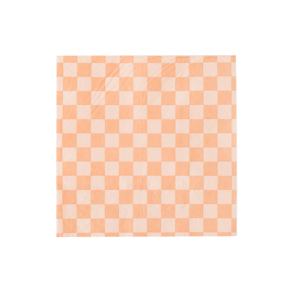 Check It! Peaches N’ Cream Large Napkins - bubblegum market