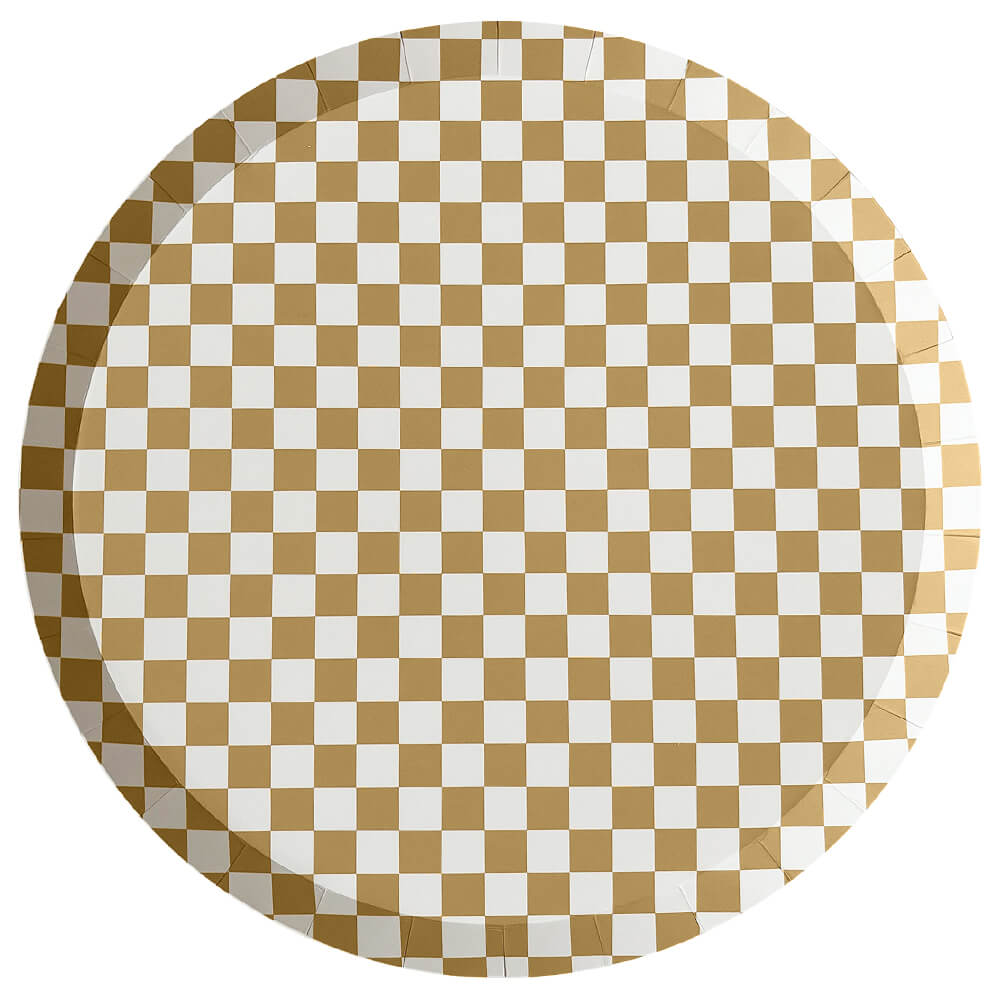 checkered-matte-gold-paper-dinner-plates-checker-check