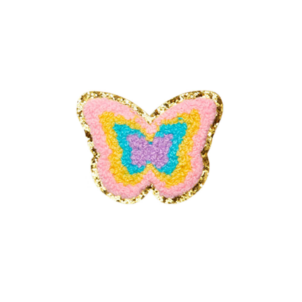 chenille-rainbow-butterfly-sticker-patch-backpack-party-favor-easter-basket-filler-stocking-stuffer-embroidered