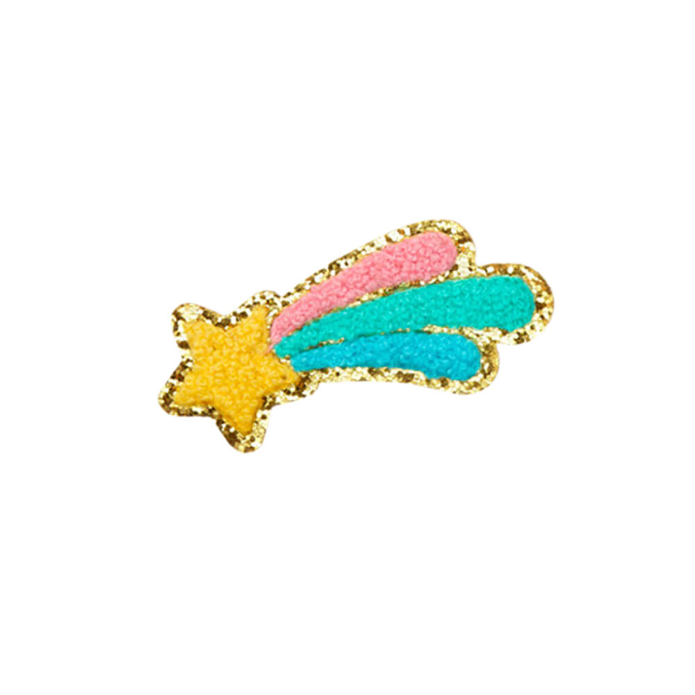 chenille-shooting-star-rainbow-sticker-patch-backpack-party-favor-easter-basket-filler-stocking-stuffer-embroidered