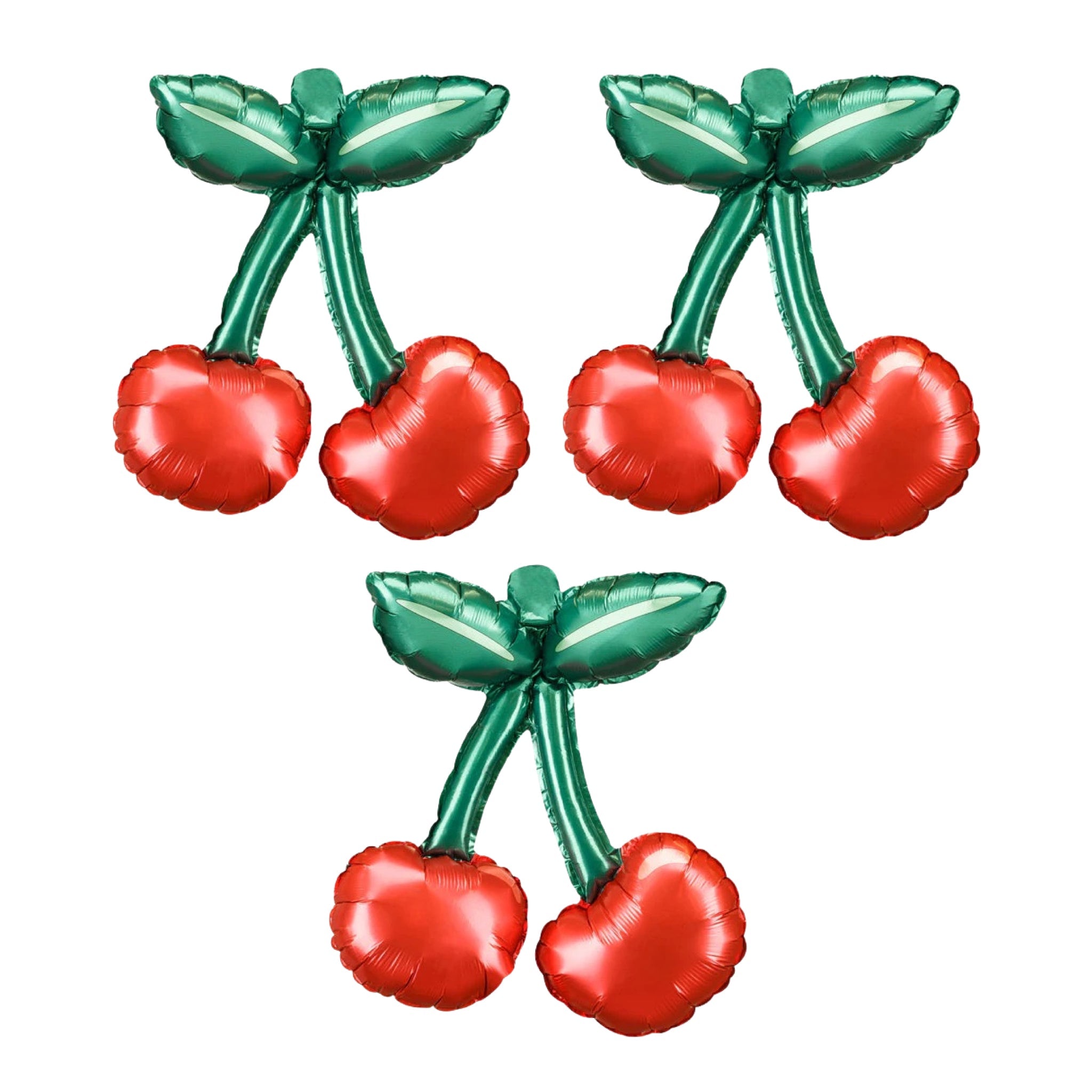 Cherries Foil Balloons (3pk) 14" - bubblegum market