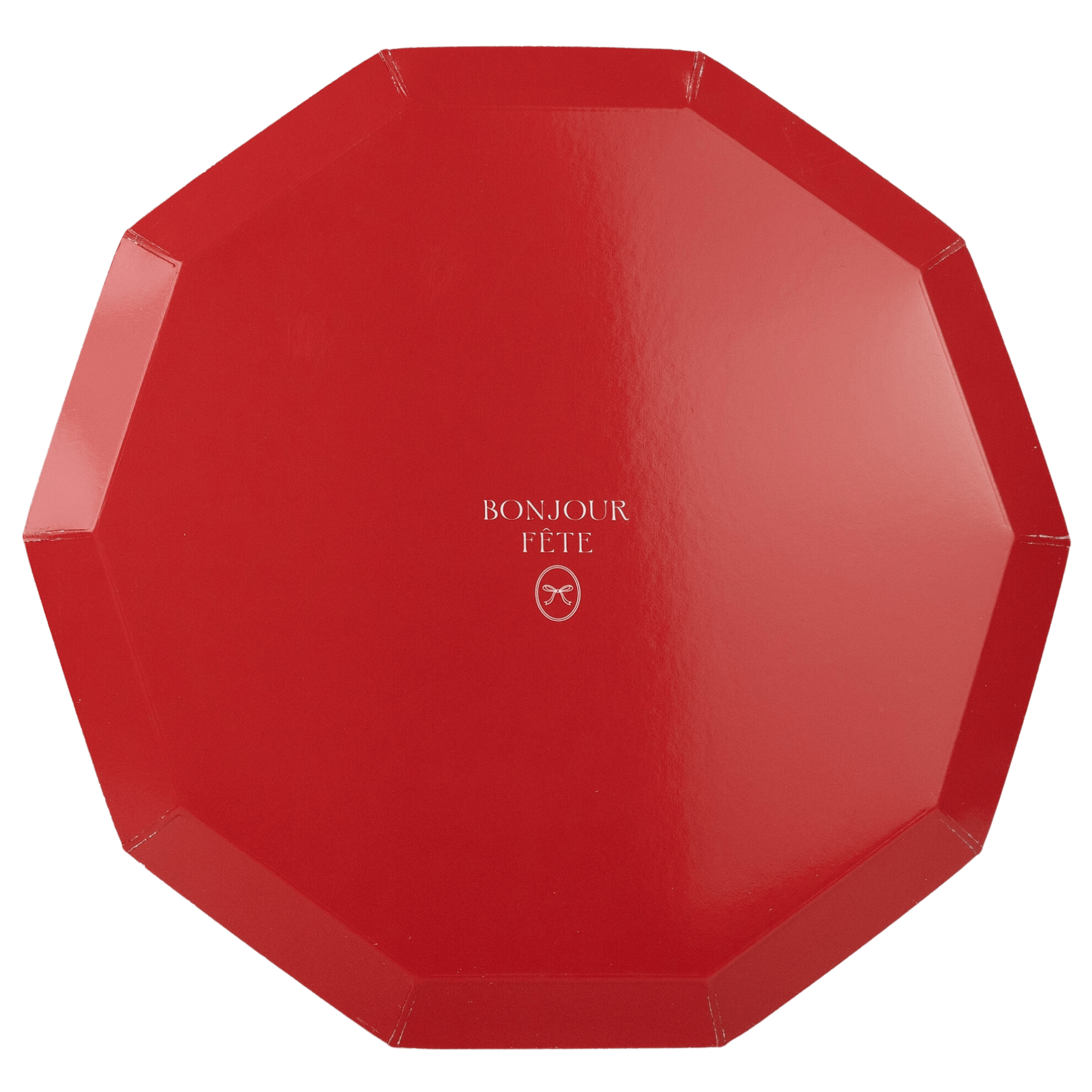 Cherry Red Premium Dinner Plates 10.75" - bubblegum market