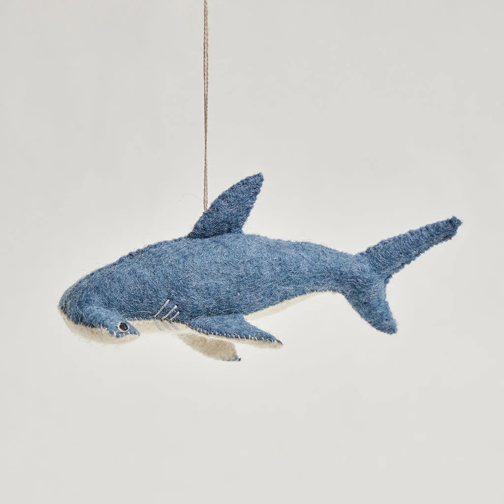 Chief Hammerhead Shark Felt Ornament 5.5" - bubblegum market