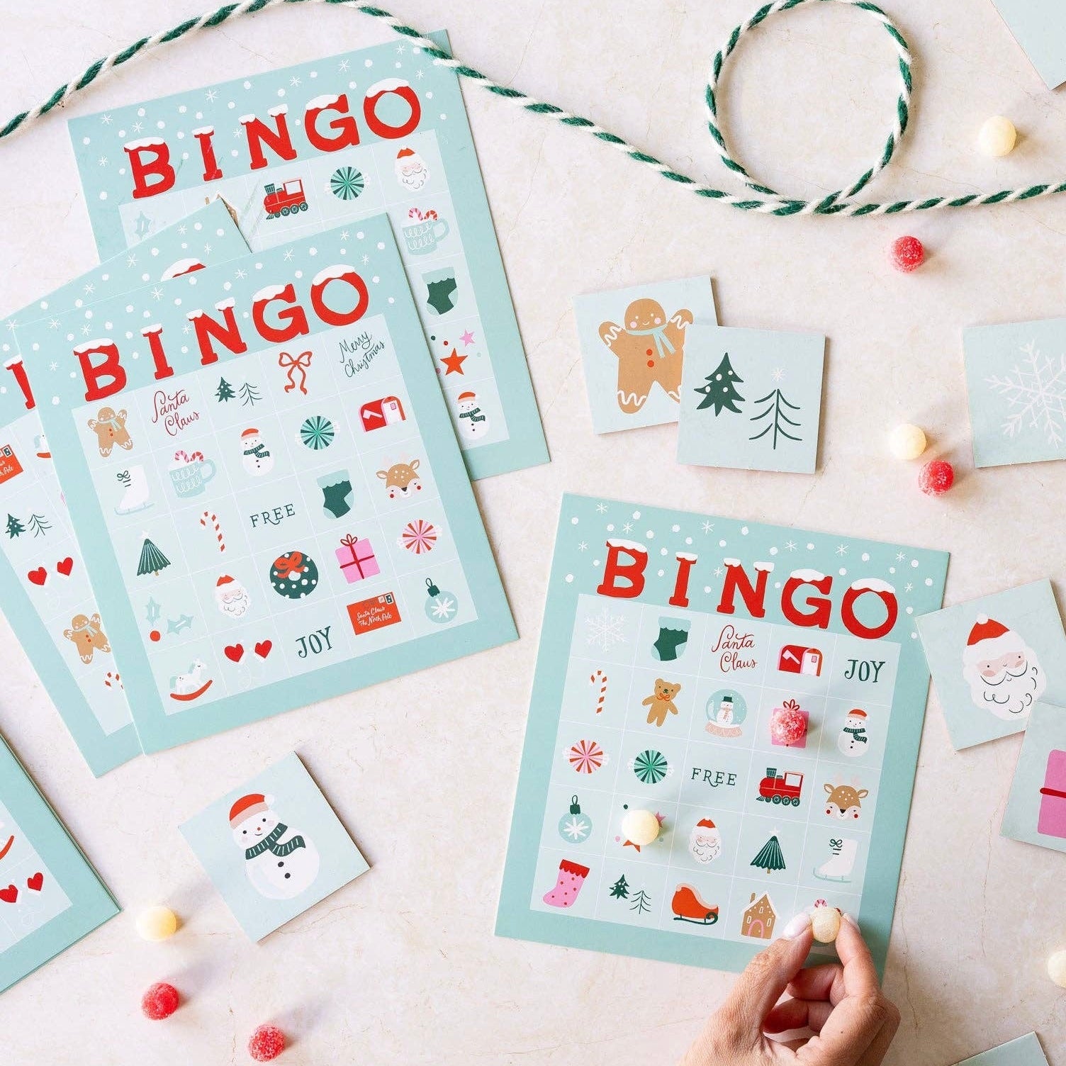 Christmas Bingo Game - bubblegum market