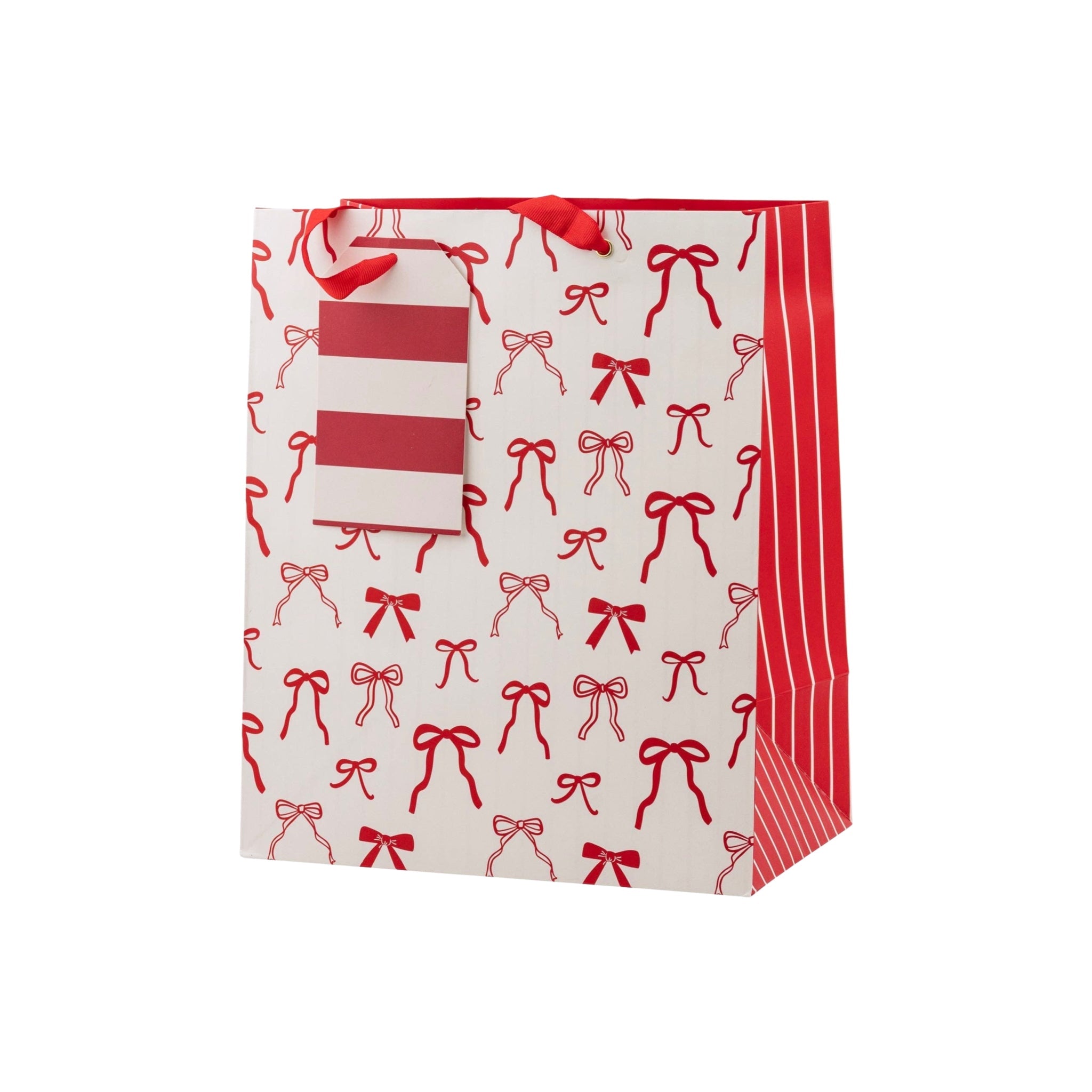 Christmas Bows Gift Bags (Set of 3) - bubblegum market