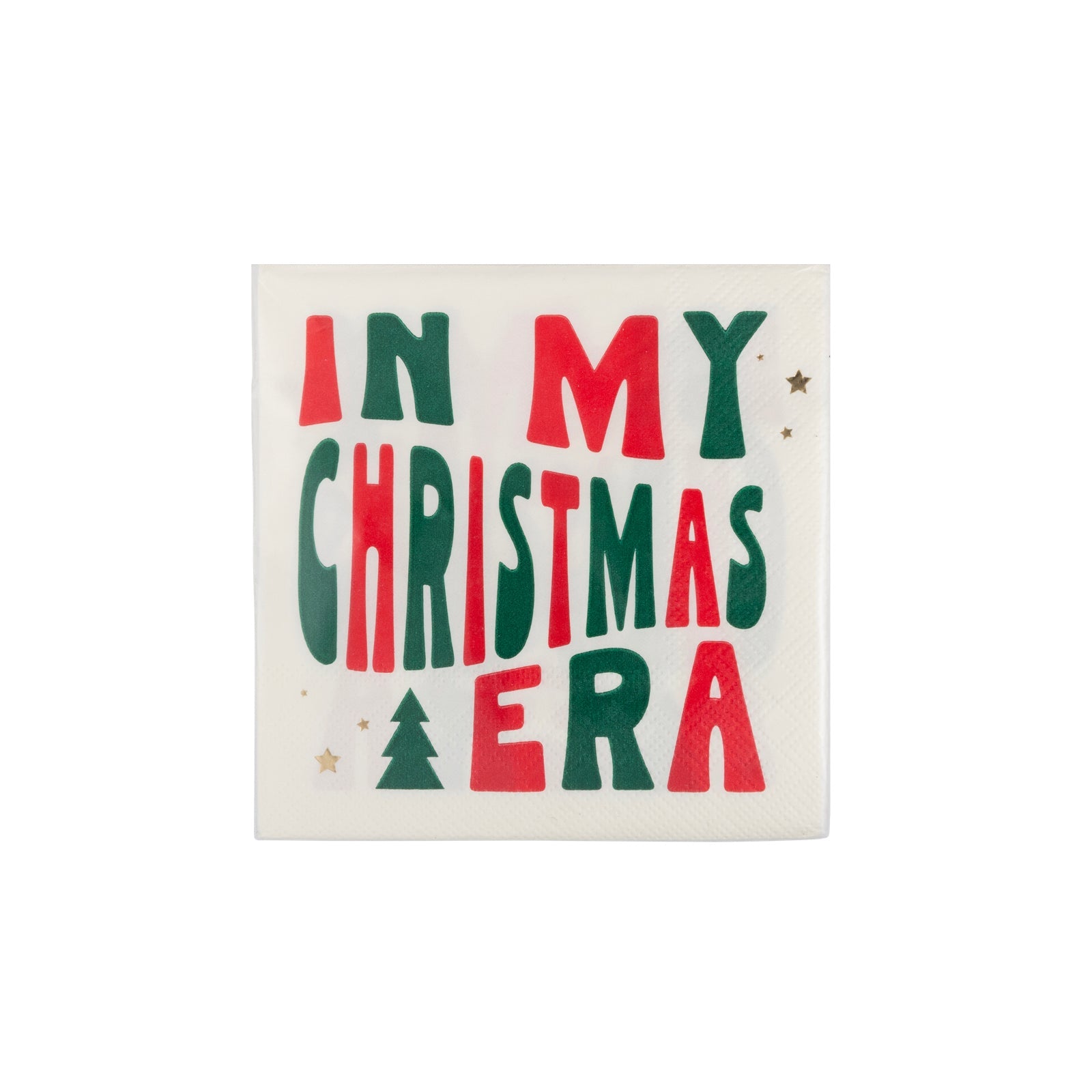 Christmas Era Cocktail Napkins - bubblegum market
