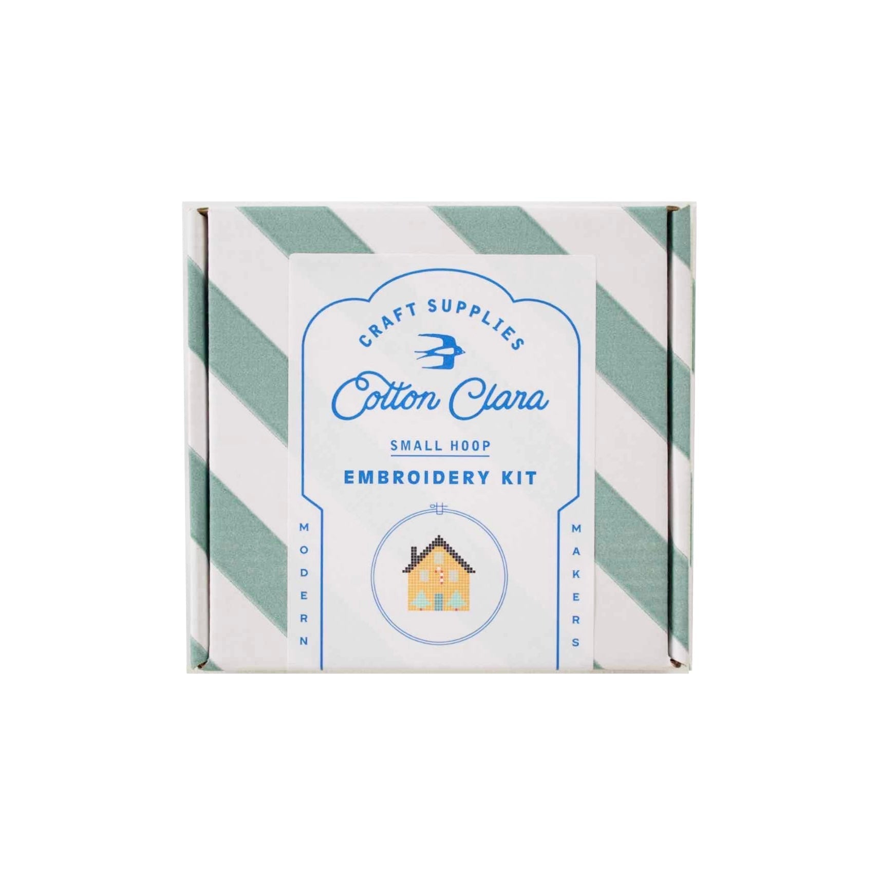Christmas House Cross Stitch Kit - bubblegum market
