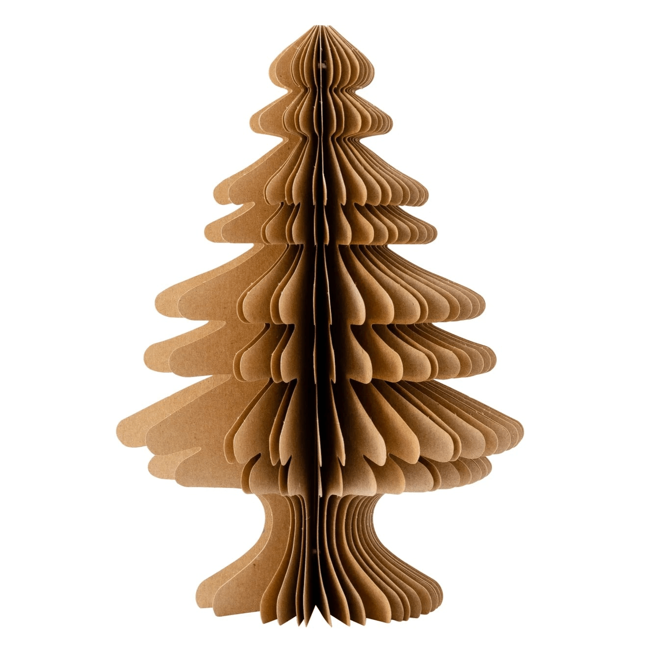 Christmas Memories Kraft Paper Tree Decoration - bubblegum market