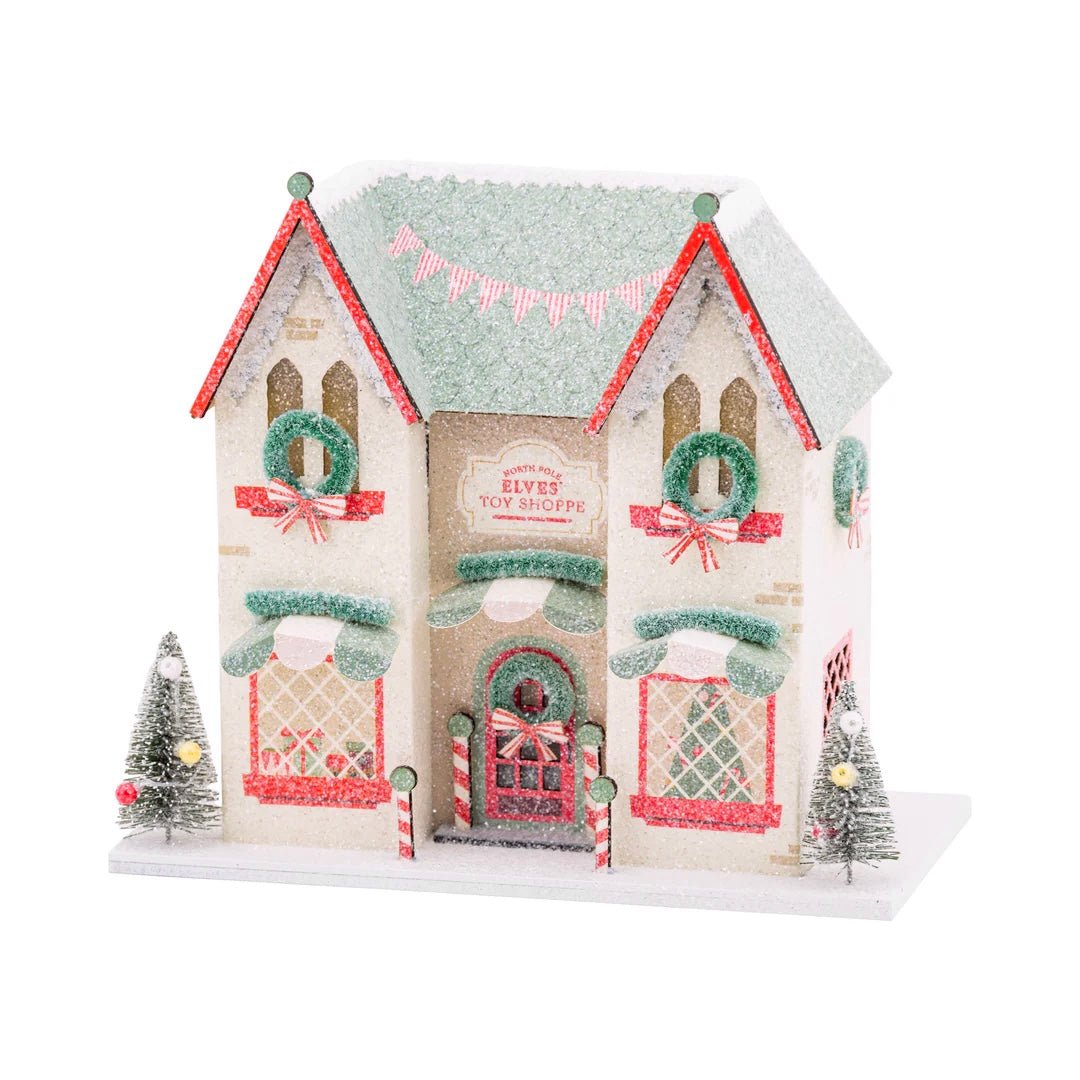 Christmas Village Elves' Workshop - bubblegum market