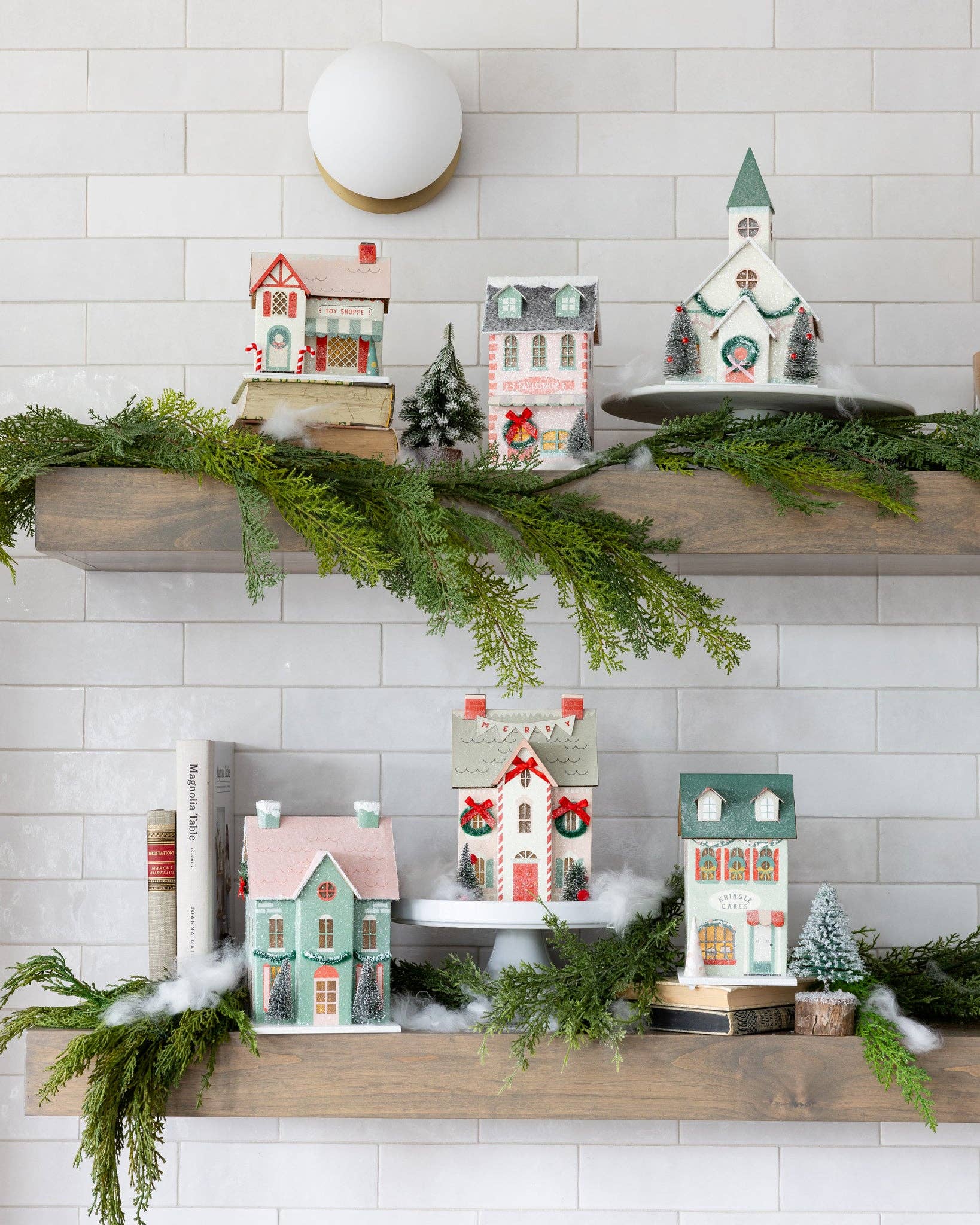 Christmas Village Merry House - bubblegum market