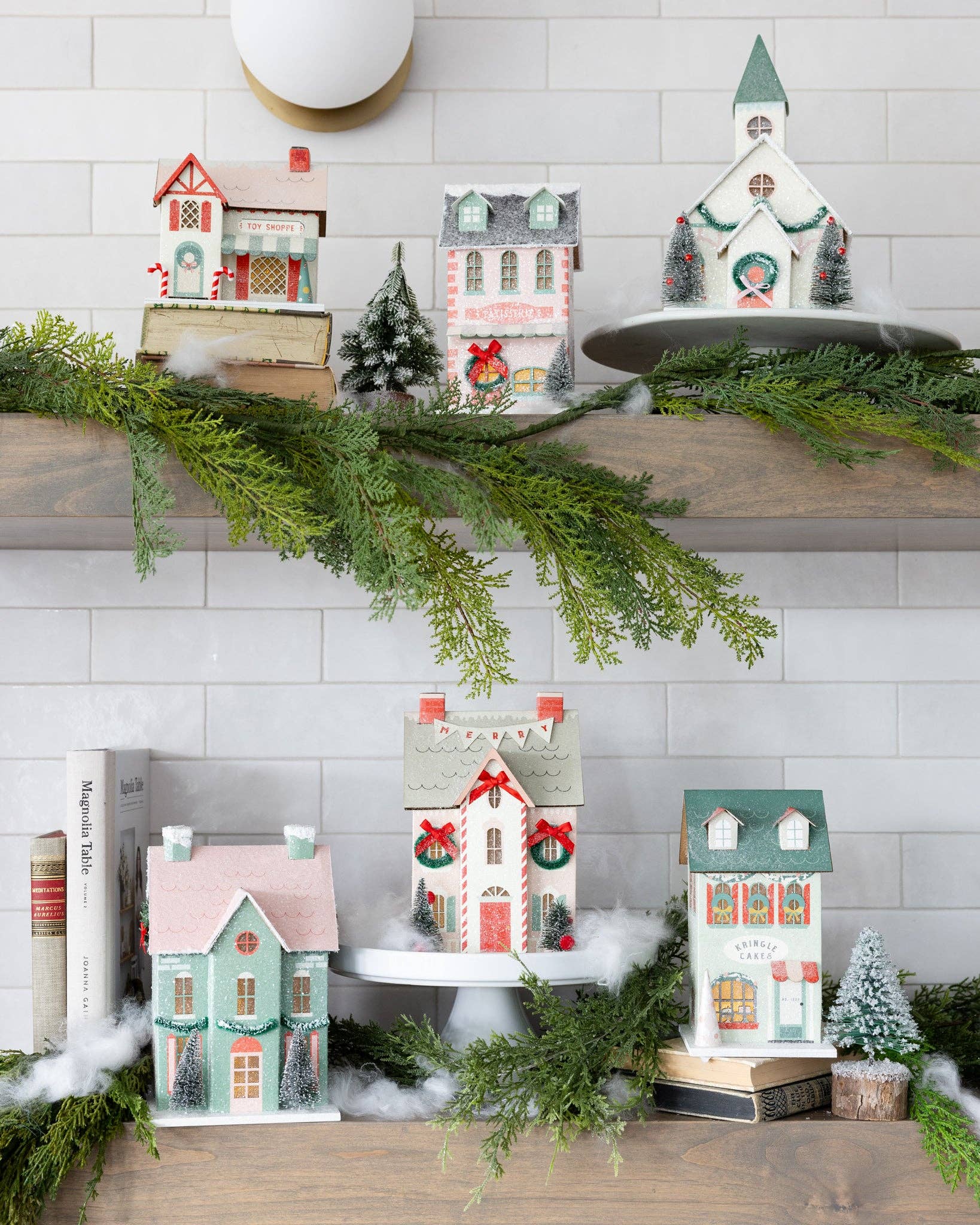 Christmas Village Merry House - bubblegum market