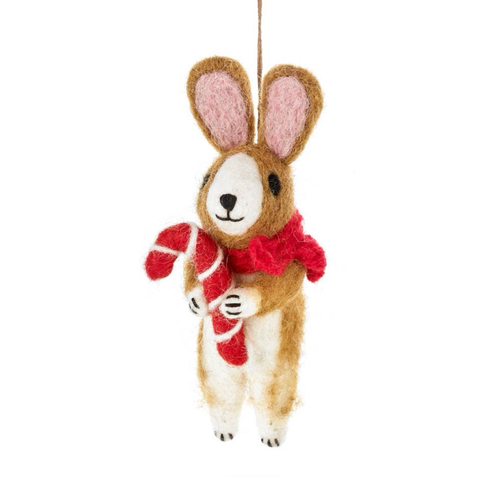 Cinnamon the Rabbit Felt Ornament 5.5" - bubblegum market