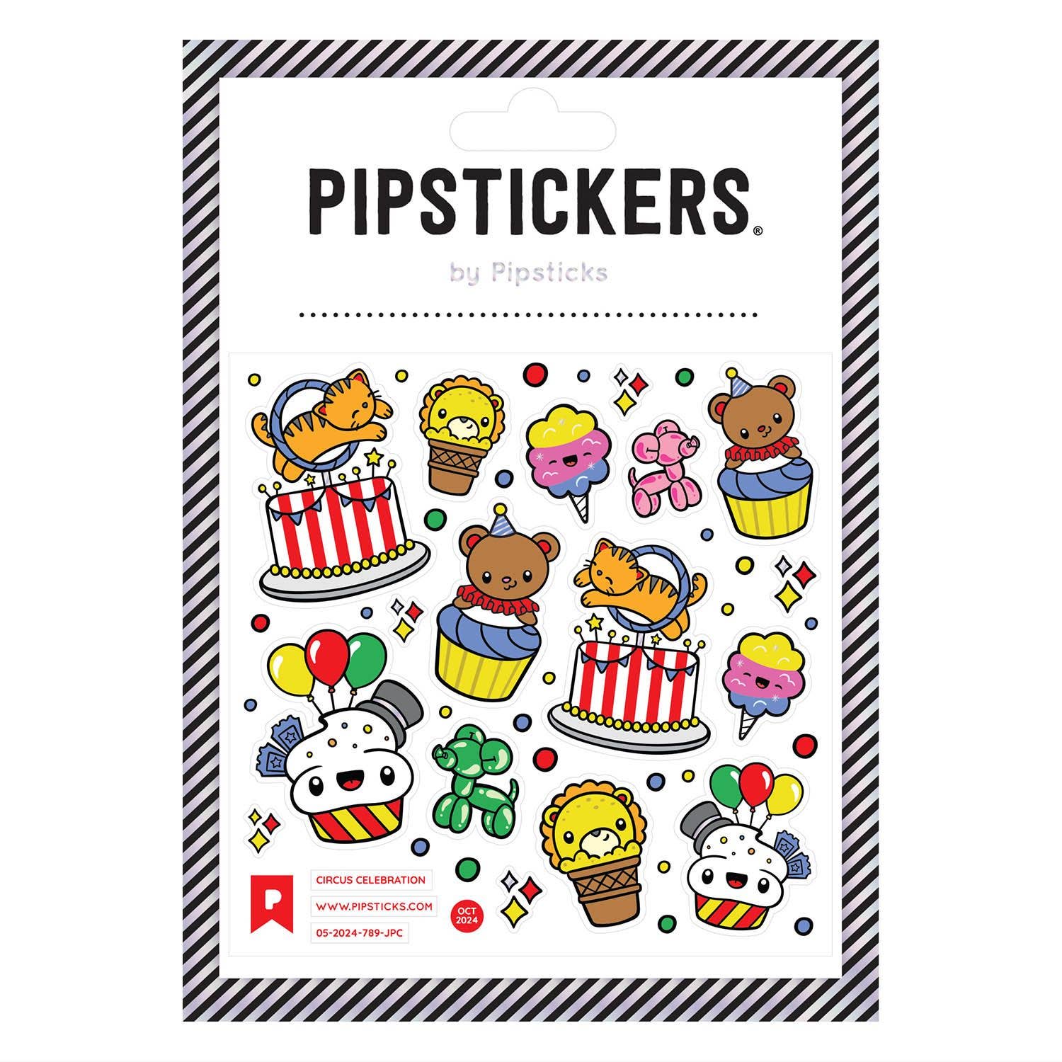 Circus Celebration Stickers - bubblegum market