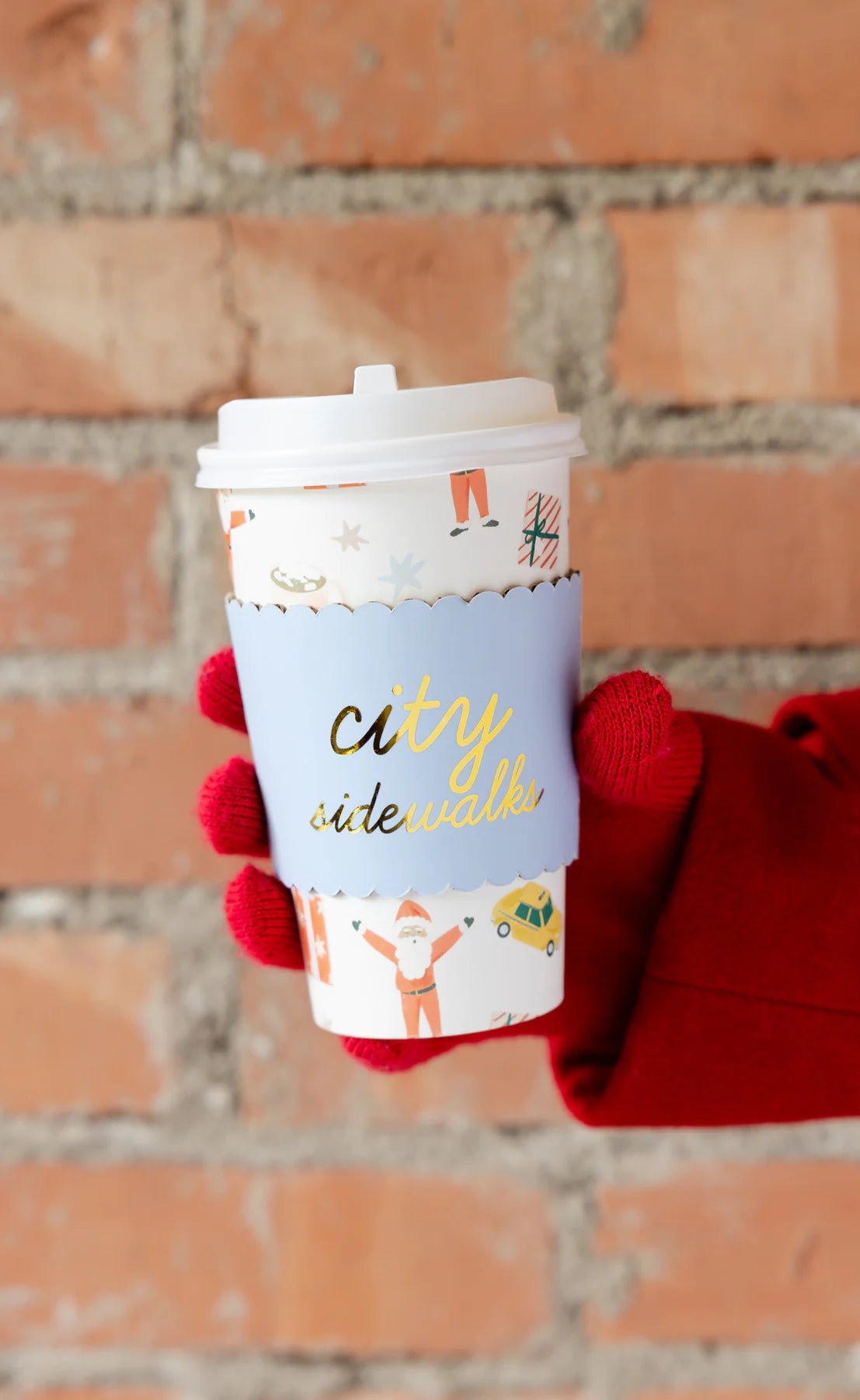 City Sidewalks Holiday To - Go Cups - bubblegum market