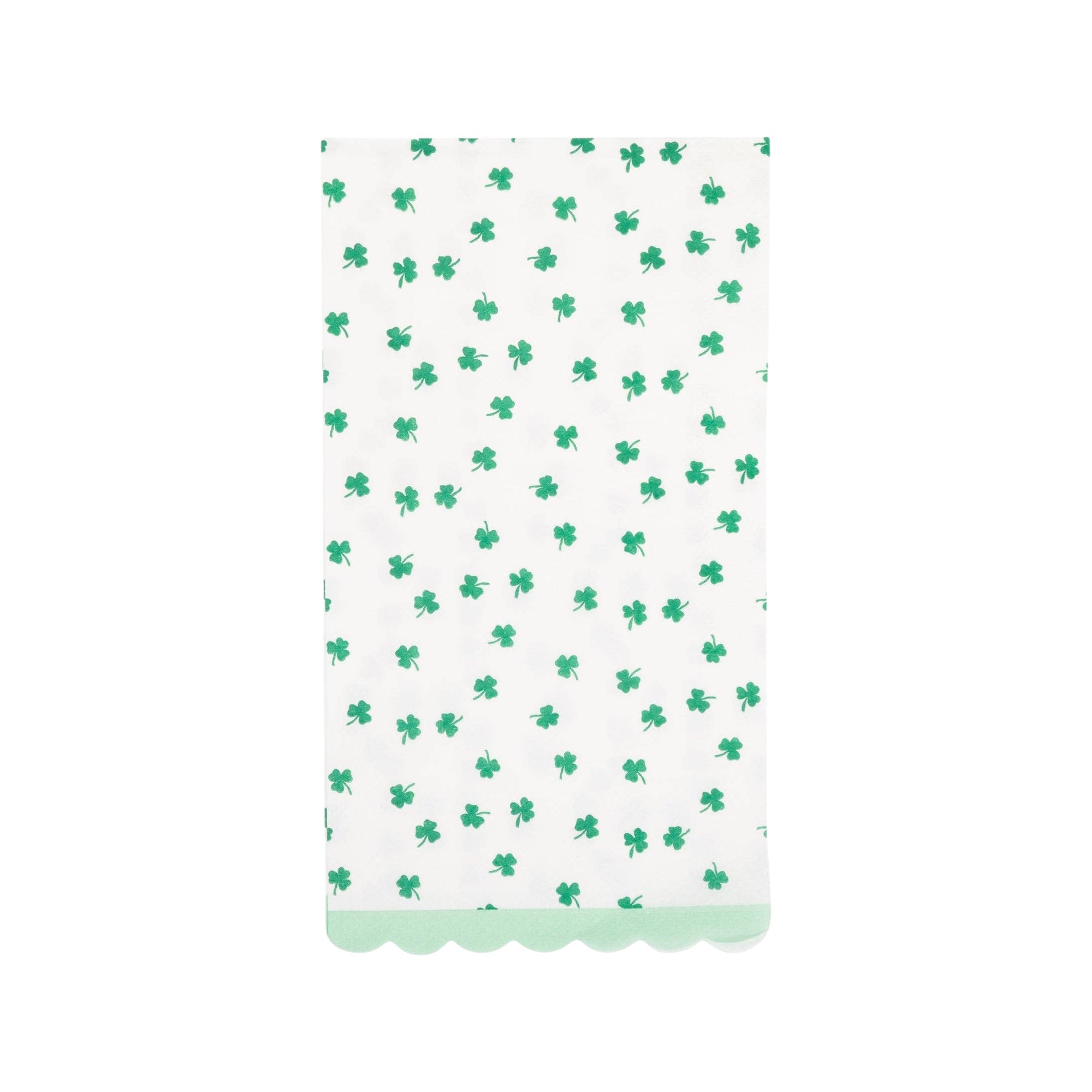 Clover Pattern Dinner Napkins - bubblegum market