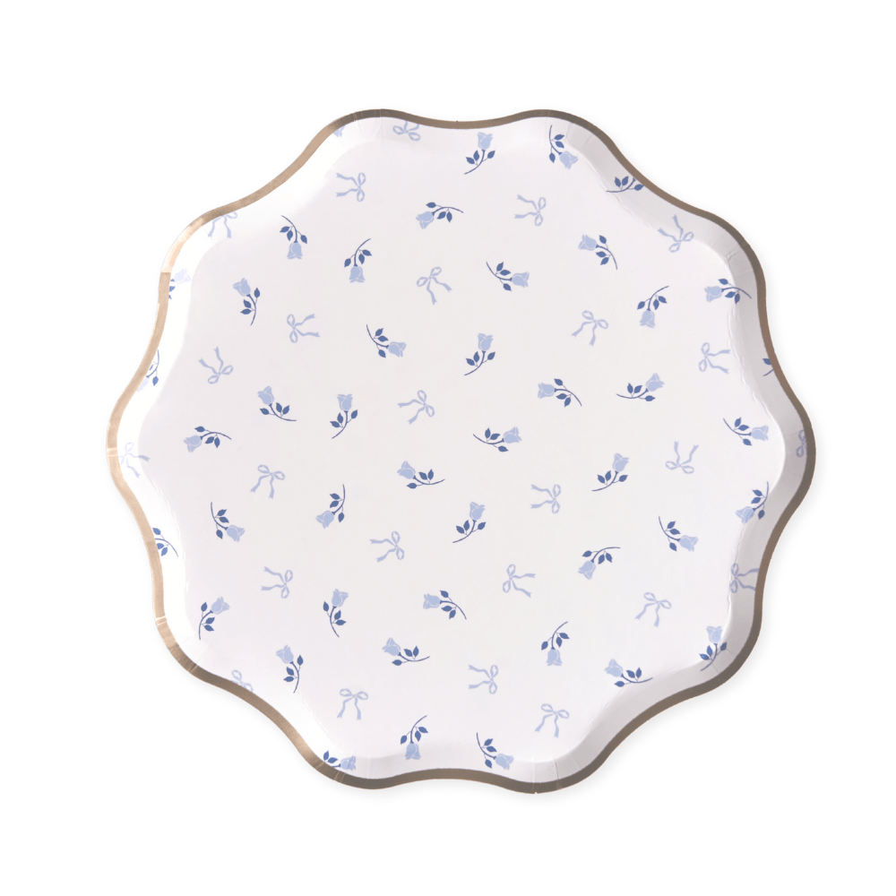 Coastal Pretty Small Plates 8.5" - bubblegum market