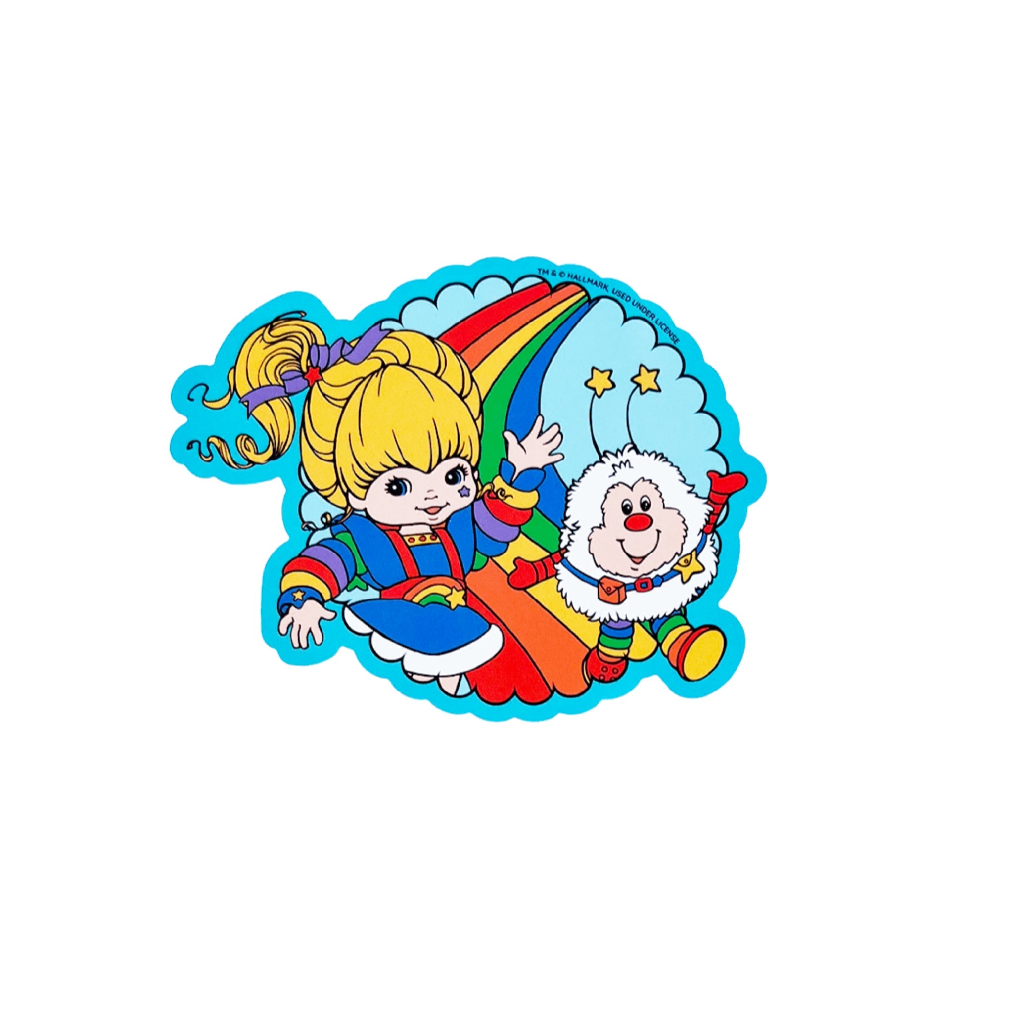 Colorbeams Rainbow Brite & Twink Vinyl Sticker - bubblegum market