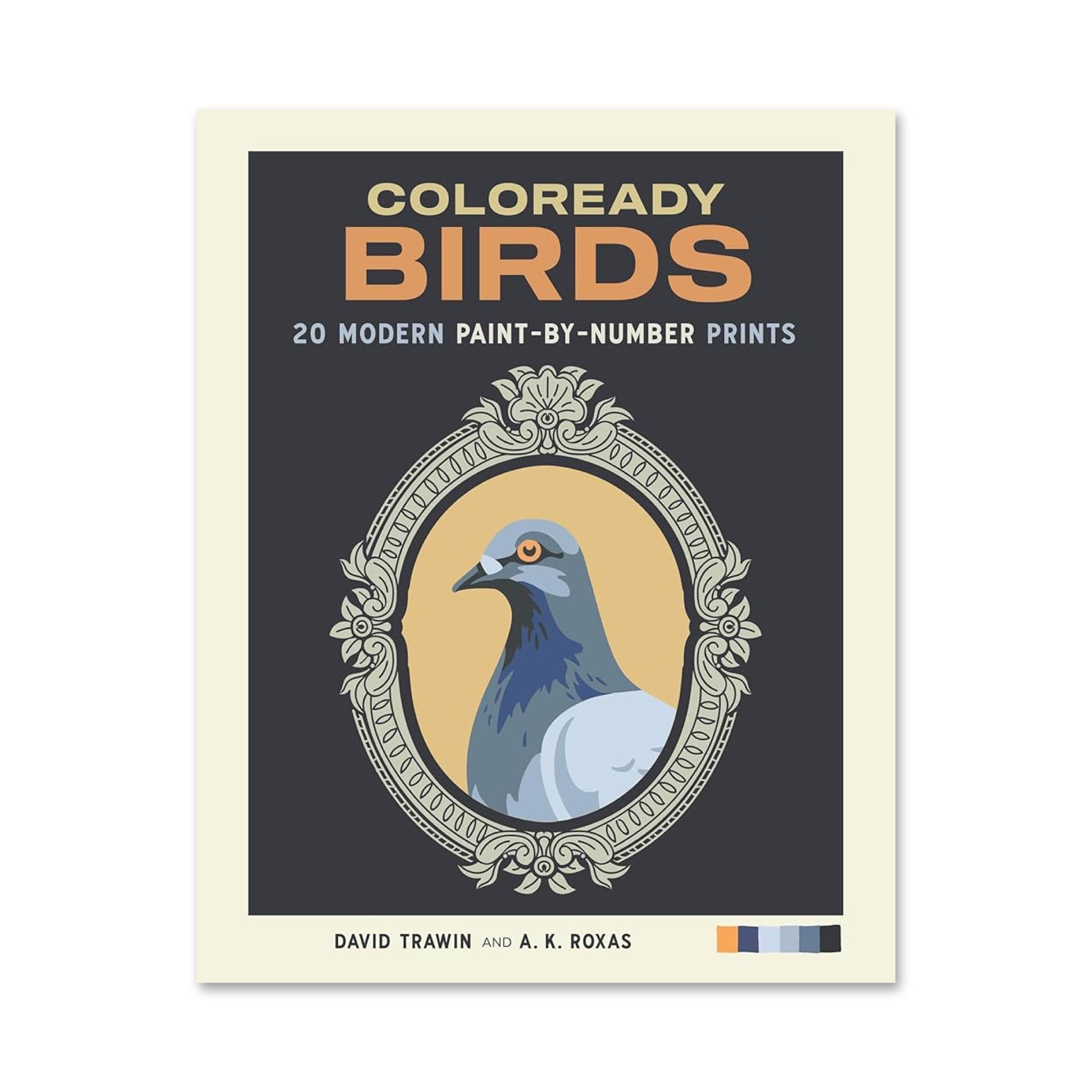 Coloready Birds: 20 Modern Paint - by - Number Prints - bubblegum market