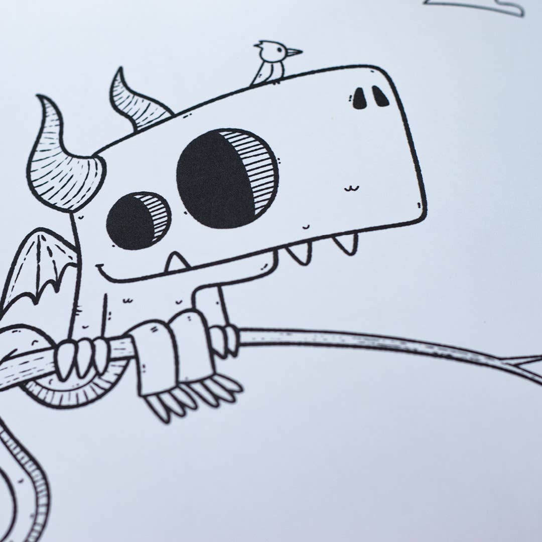 Coloring Book of Fun Doodles - bubblegum market