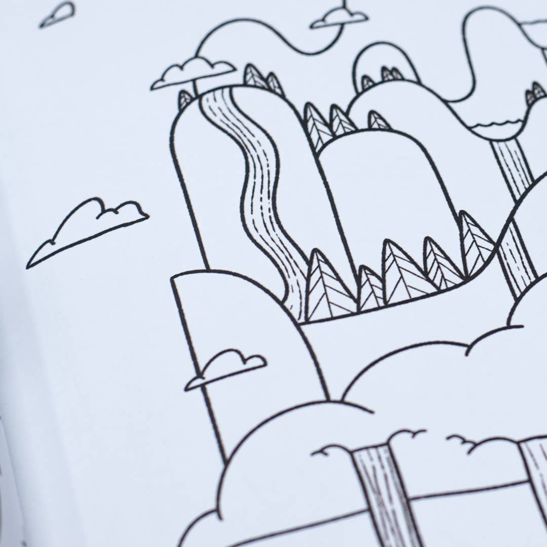Coloring Book of Fun Doodles - bubblegum market