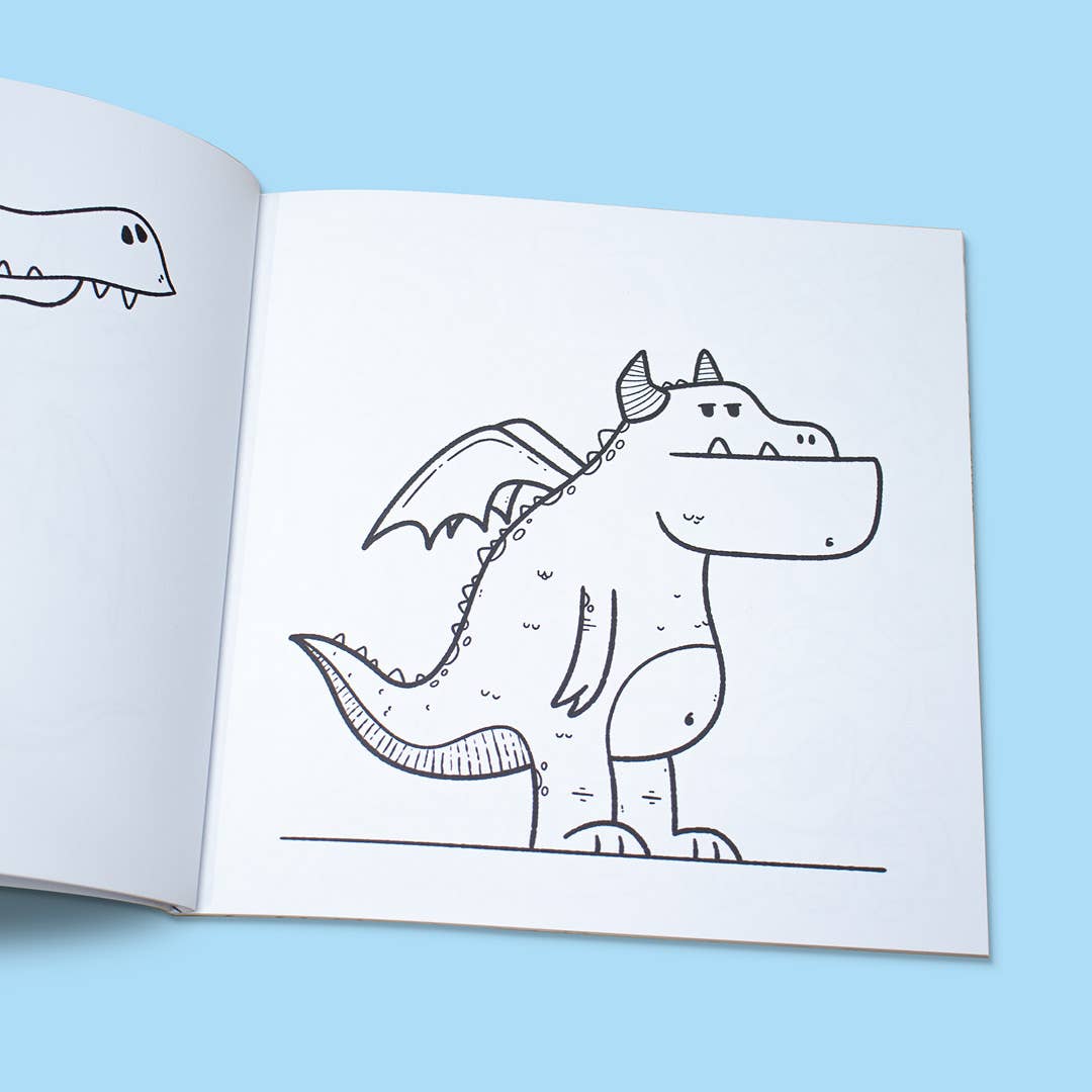 Coloring Book of Fun Doodles - bubblegum market
