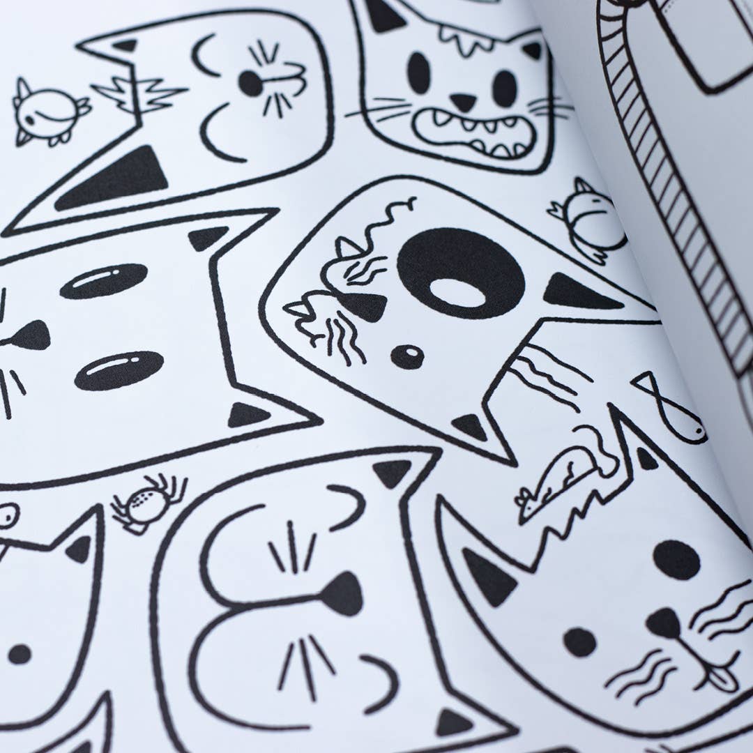 Coloring Book of Fun Doodles - bubblegum market