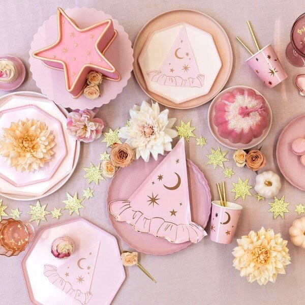 COMING SOON: Meri Meri Party Pink Witch Hat Napkins - bubblegum market