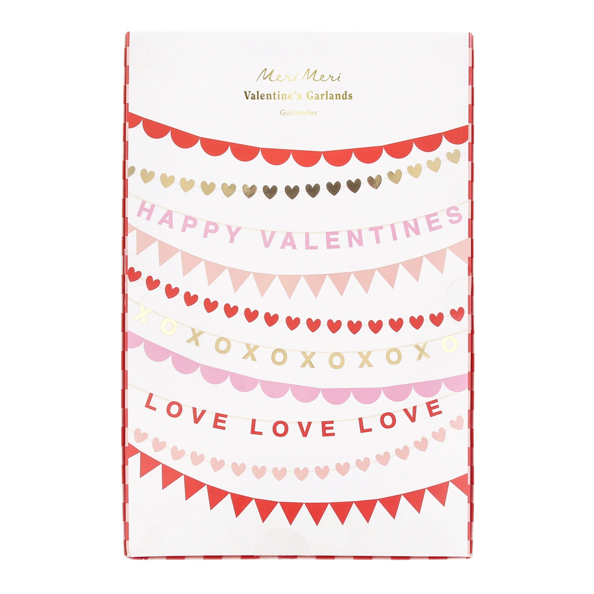 COMING SOON: Meri Meri Party Valentine’s Garland Set - bubblegum market