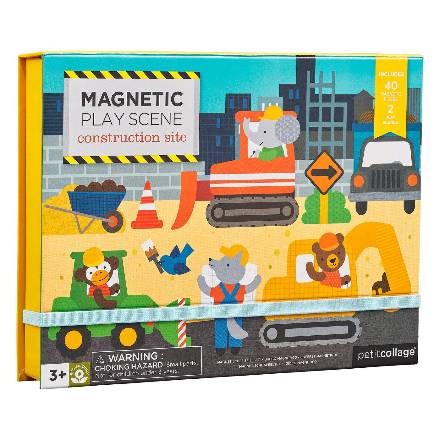 Construction Site Magnetic Play Scene - bubblegum market