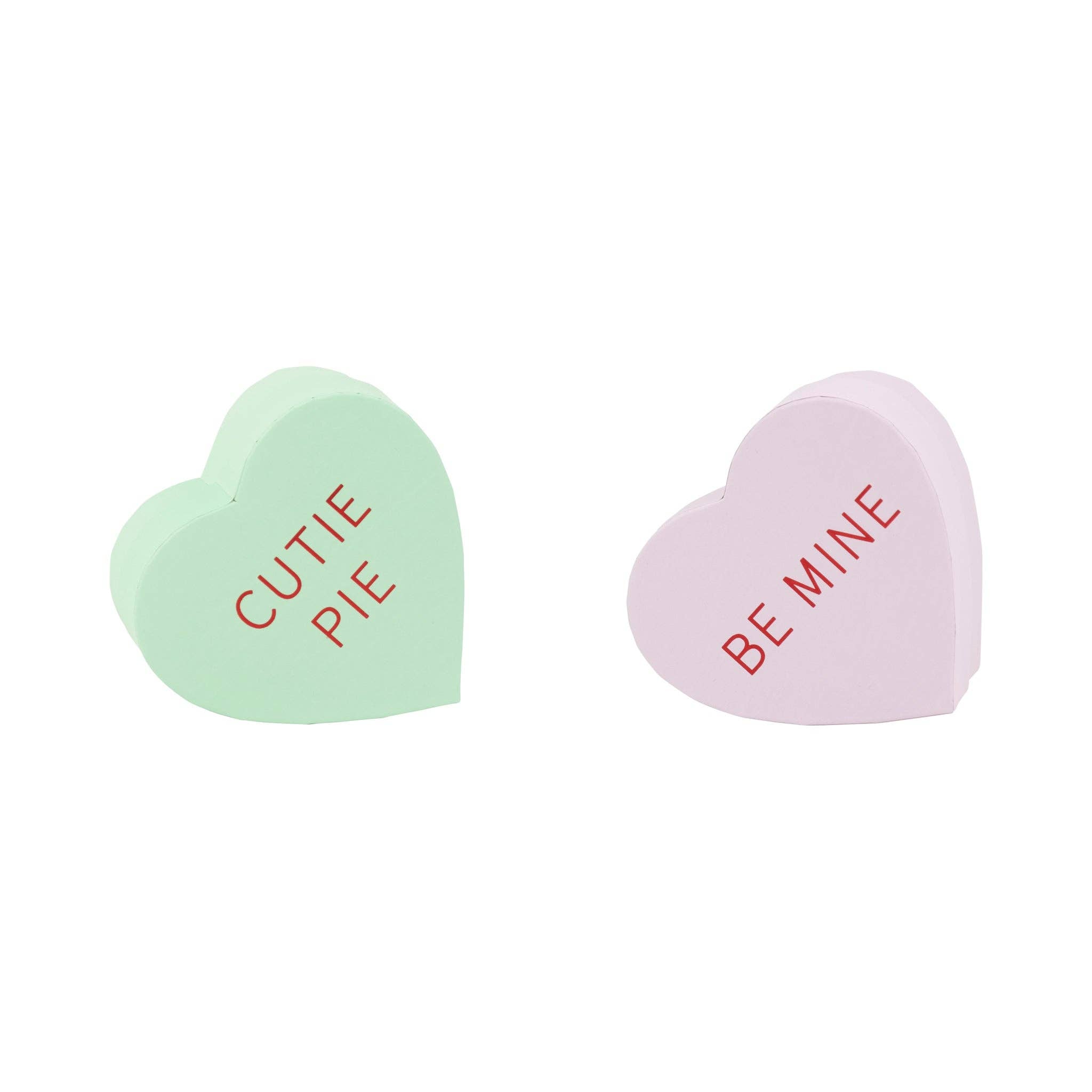 Conversation Hearts Treat Boxes - bubblegum market