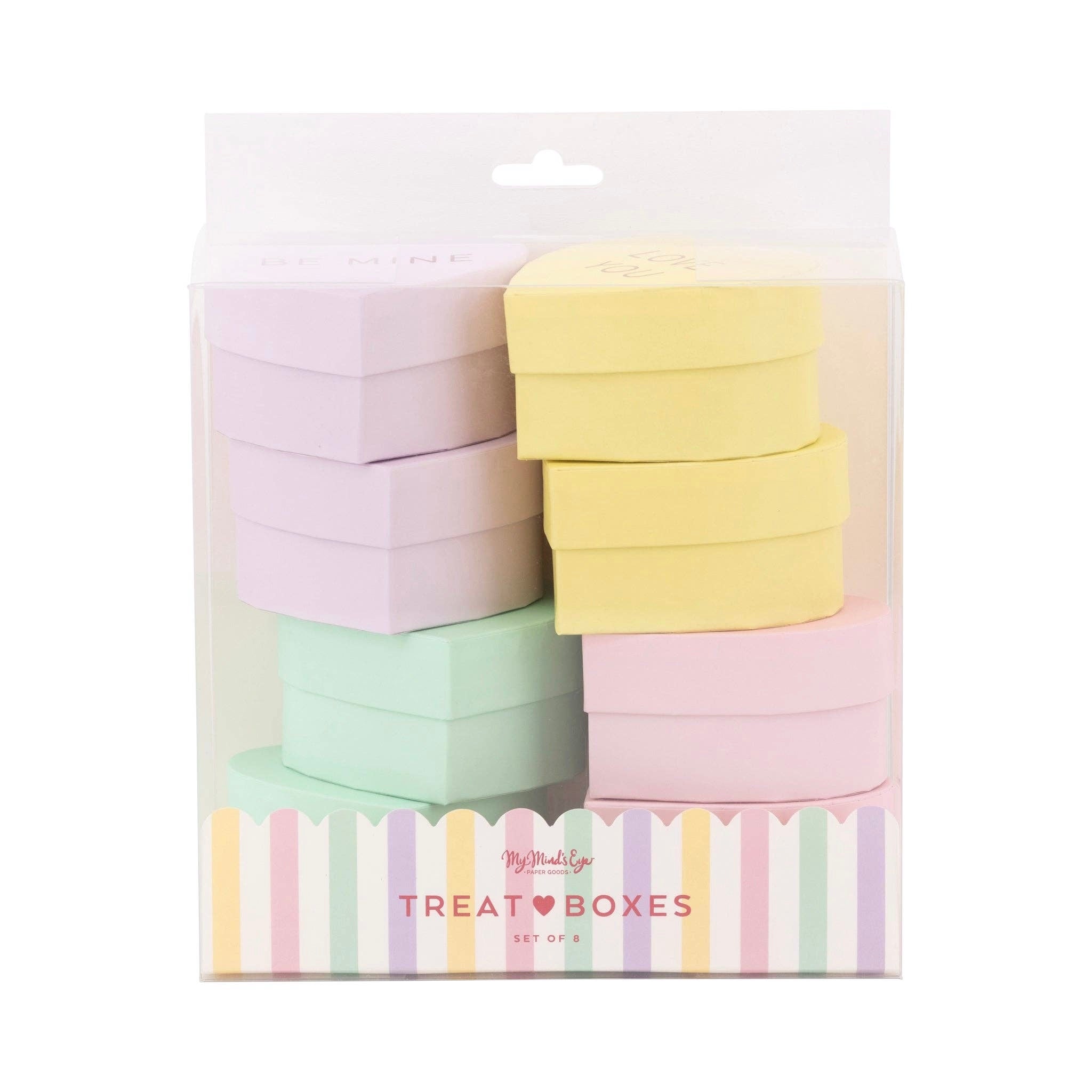 Conversation Hearts Treat Boxes - bubblegum market