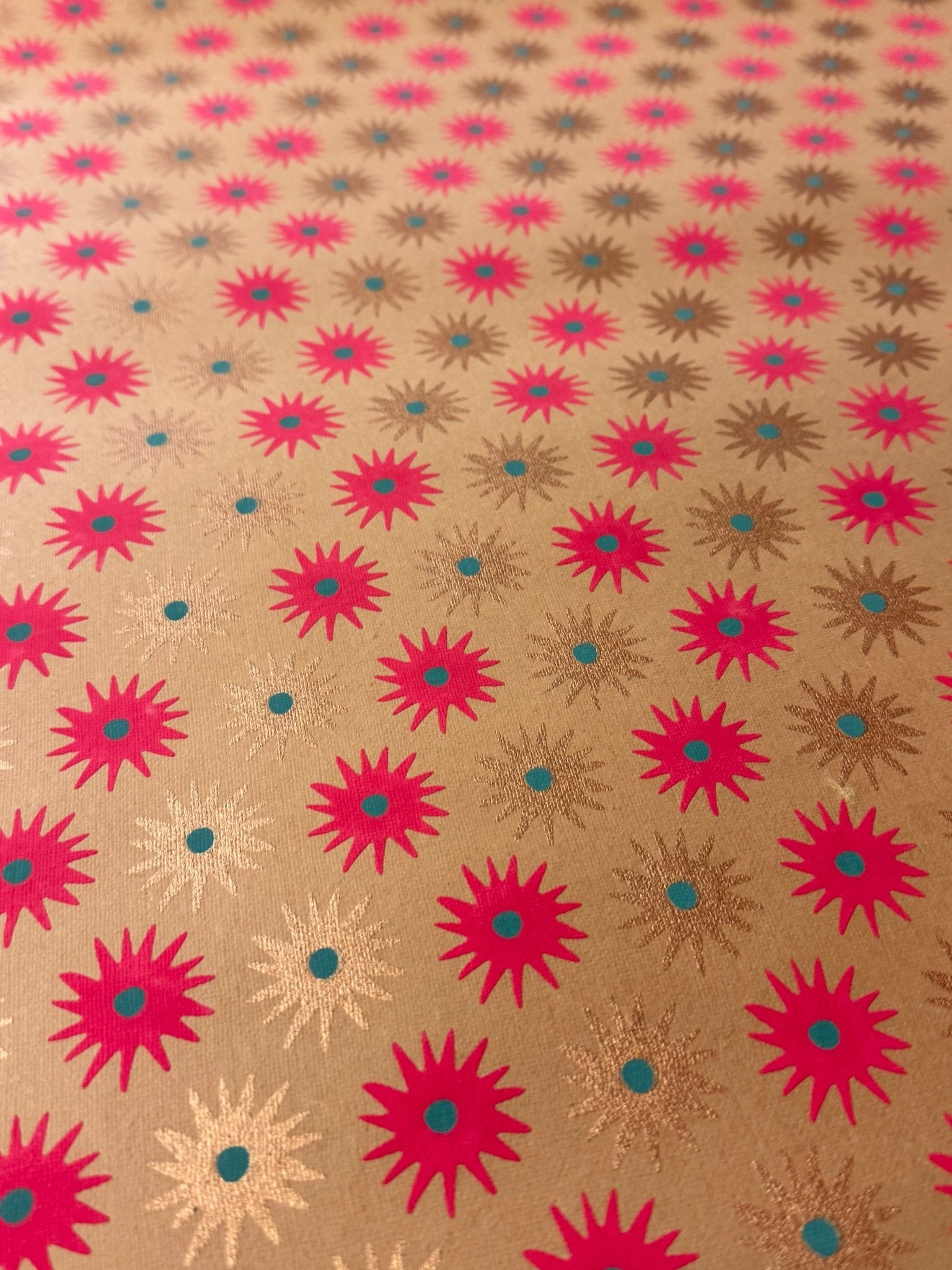 COPPER BLOOM Wrapping Paper Sheet - bubblegum market