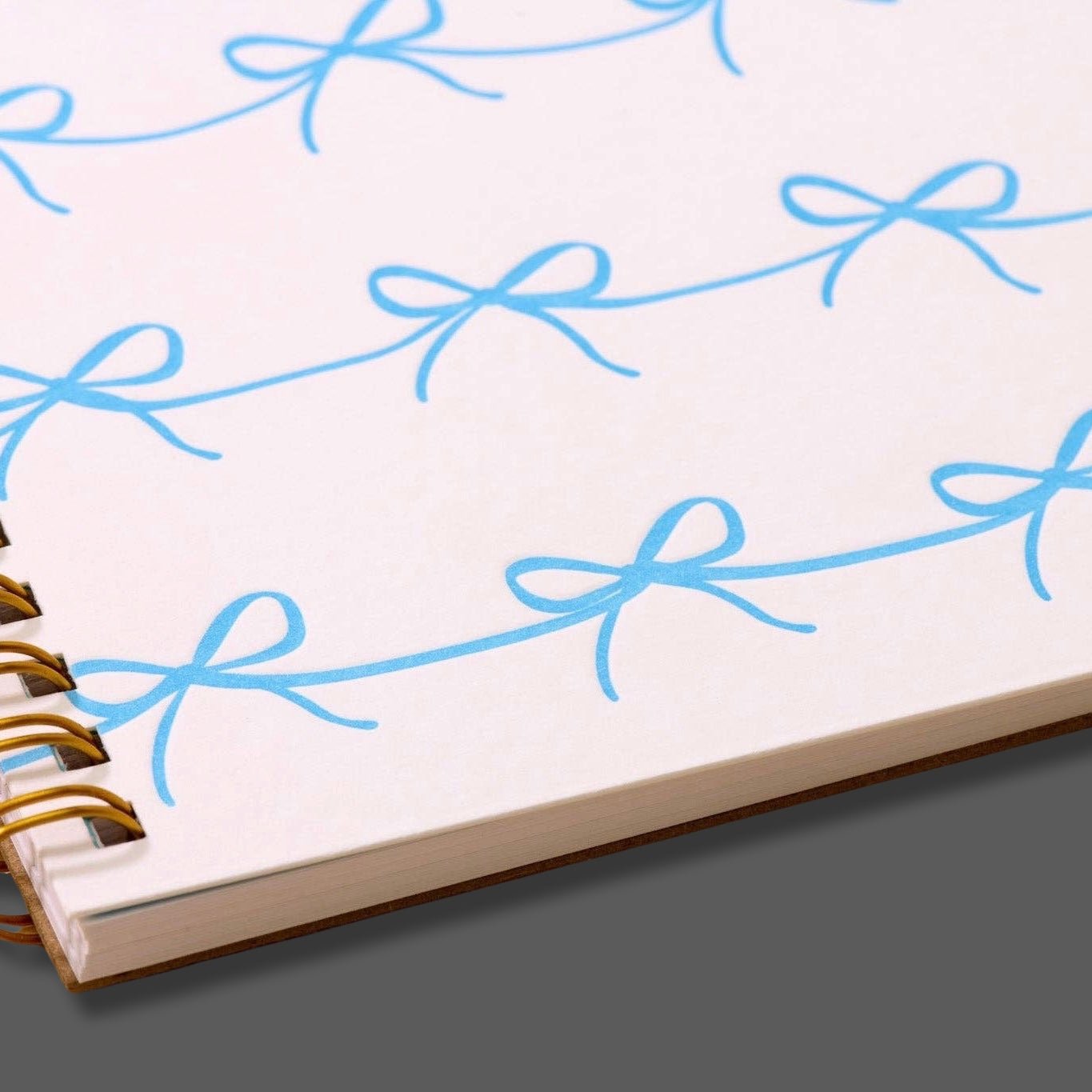 Coquette Bows A5 Letterpress Notebook - bubblegum market