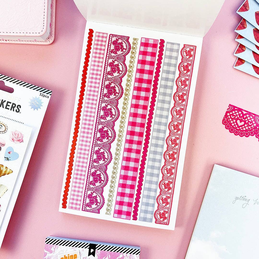 Coquette Junk Journal Sticker Book - bubblegum market