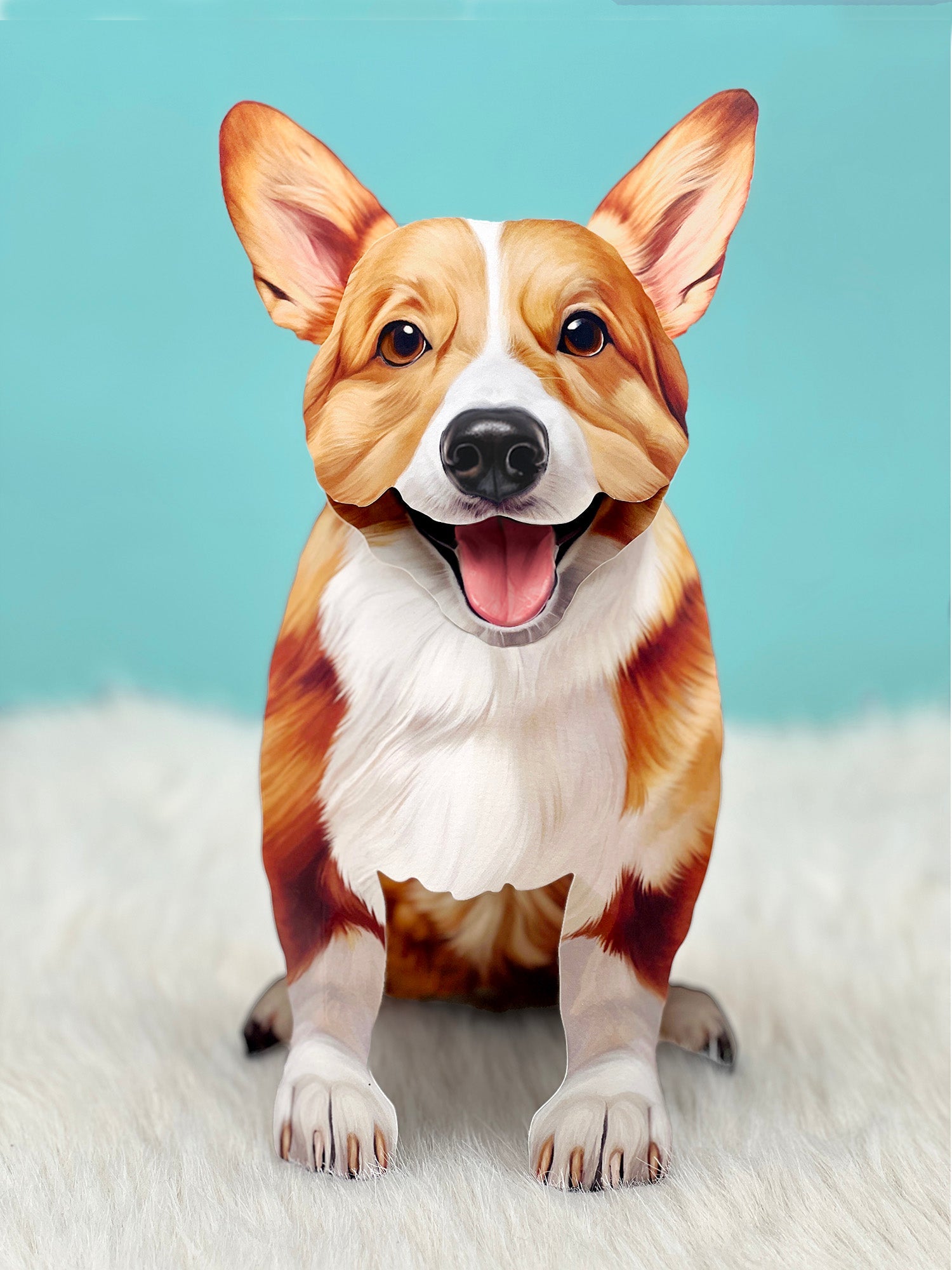 Corgi Pop - Up Pet Card - bubblegum market