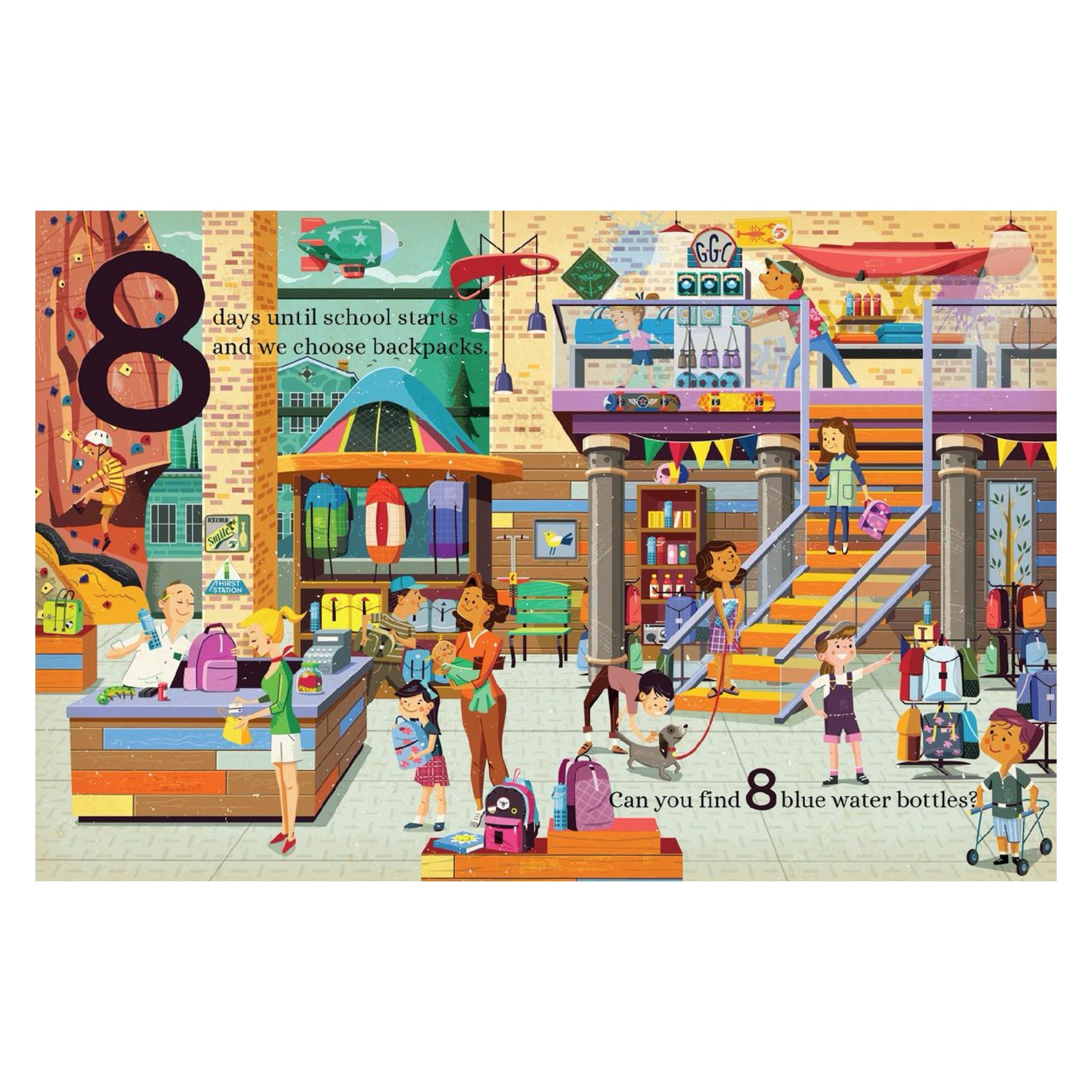 Countdown to School - bubblegum market