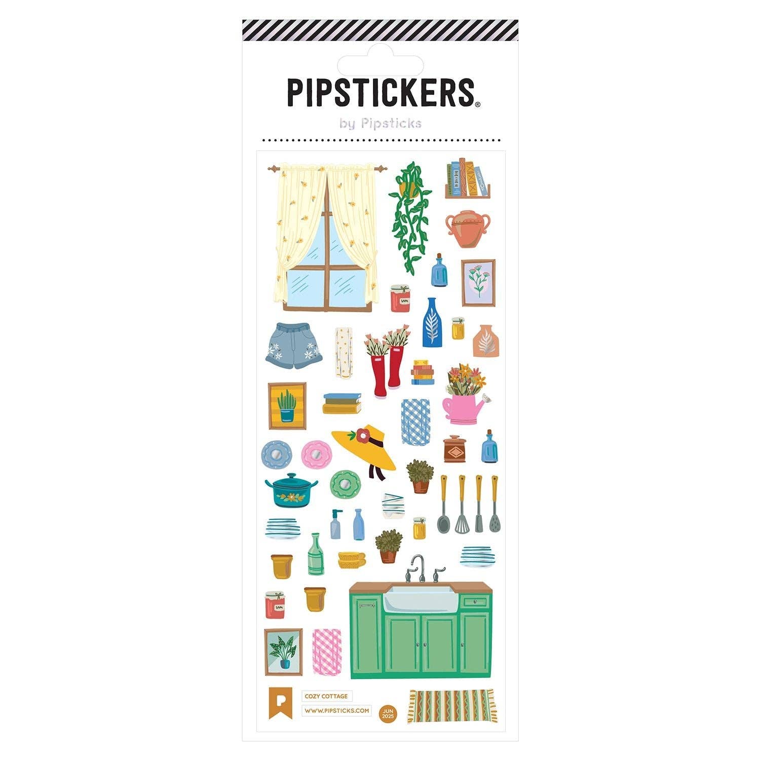 Cozy Cottage Stickers - bubblegum market