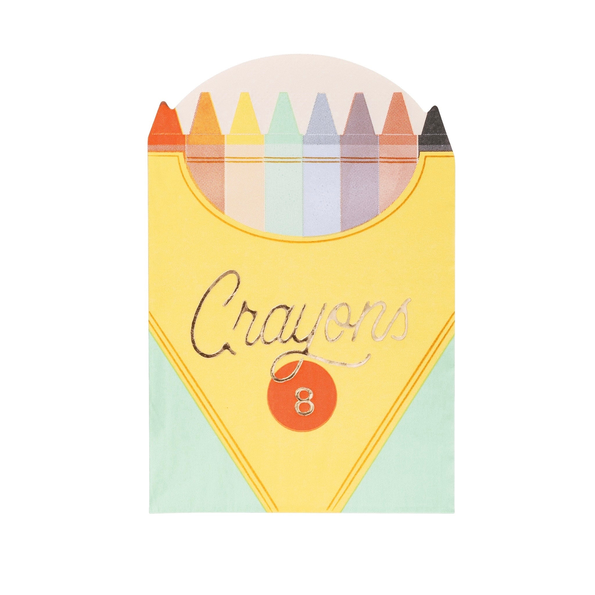 Crayon Box Napkins - bubblegum market